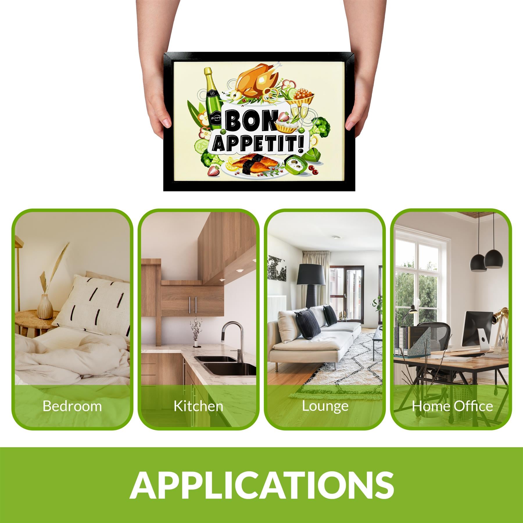 Lap Tray With Bean Bag Cushion (Bon Appetit) by Geezy - The Magic Toy Shop