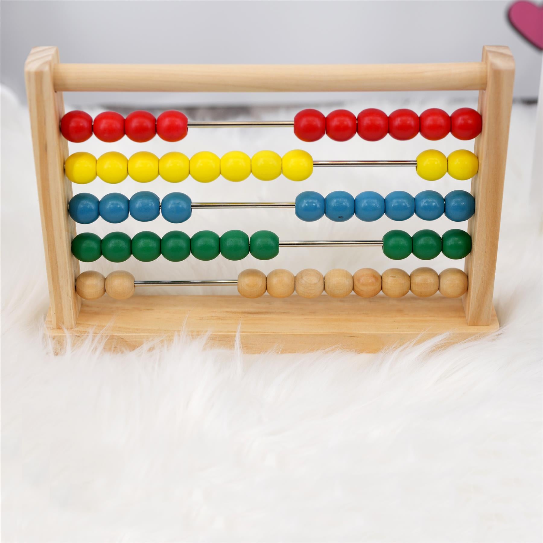 Large Sturdy Wooden Abacus by The Magic Toy Shop - The Magic Toy Shop