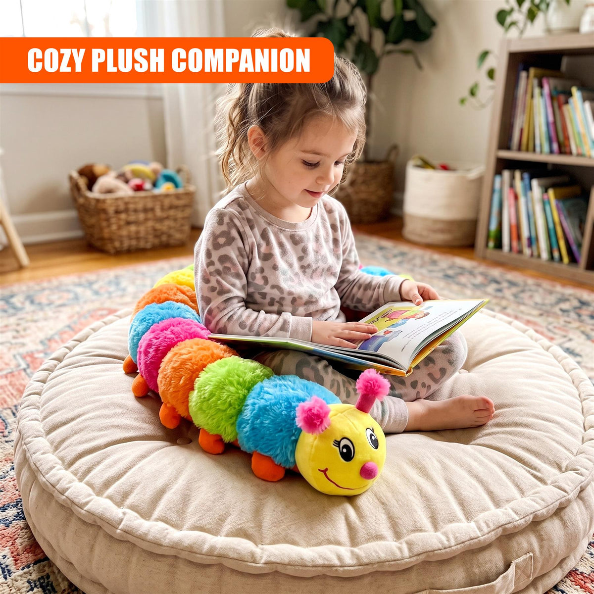 Caterpillar Plush Toy, 116cm