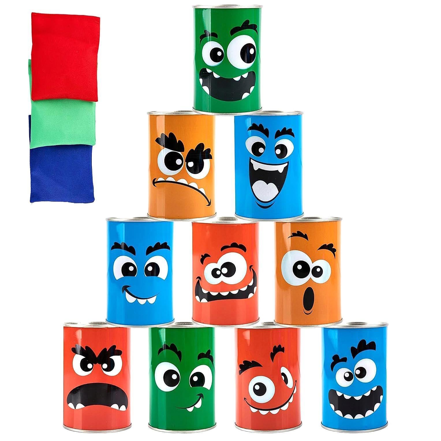 Tin Can Alley Bean Bag Toss Game by The Magic Toy Shop - The Magic Toy Shop