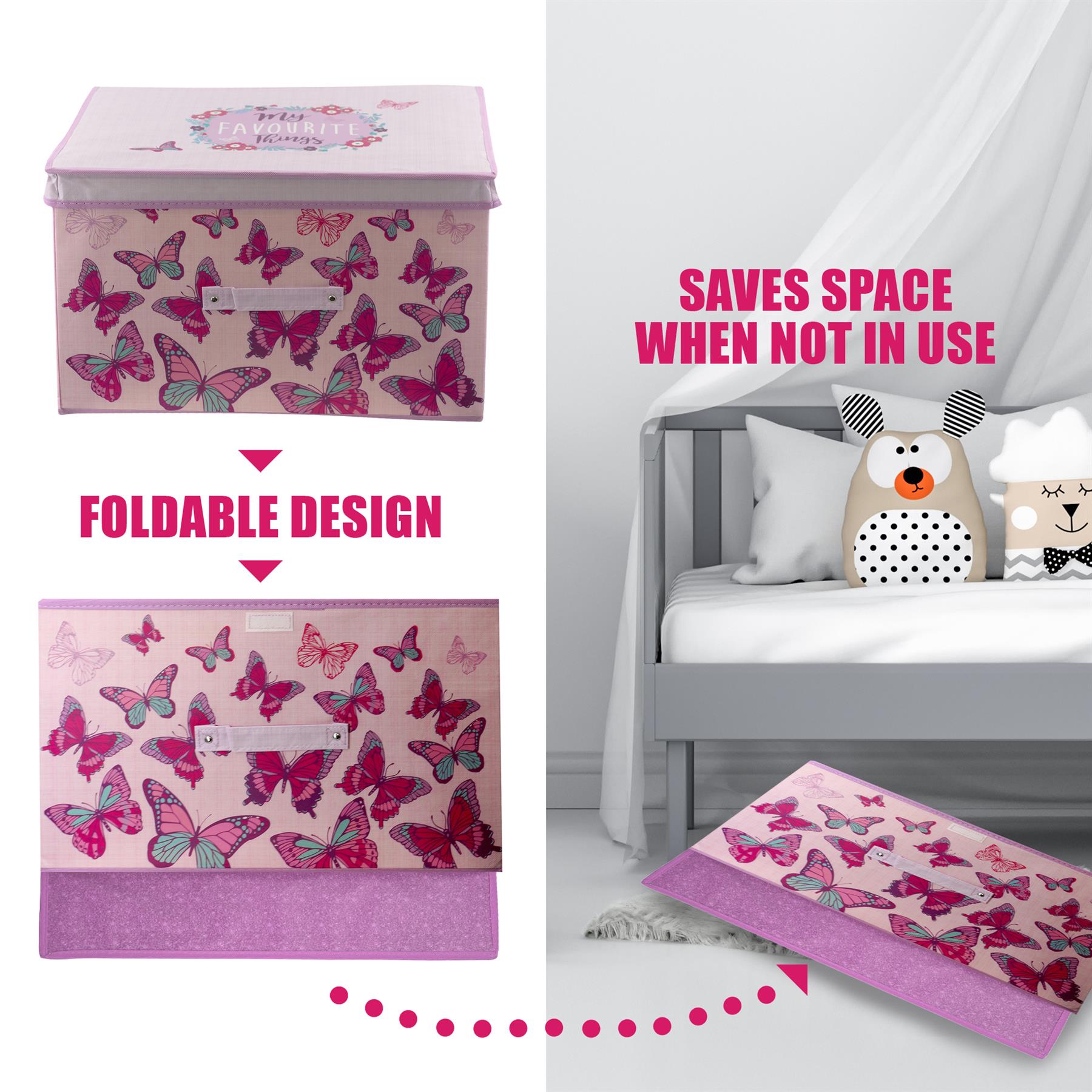 Butterfly Large Storage Box by The Magic Toy Shop - The Magic Toy Shop