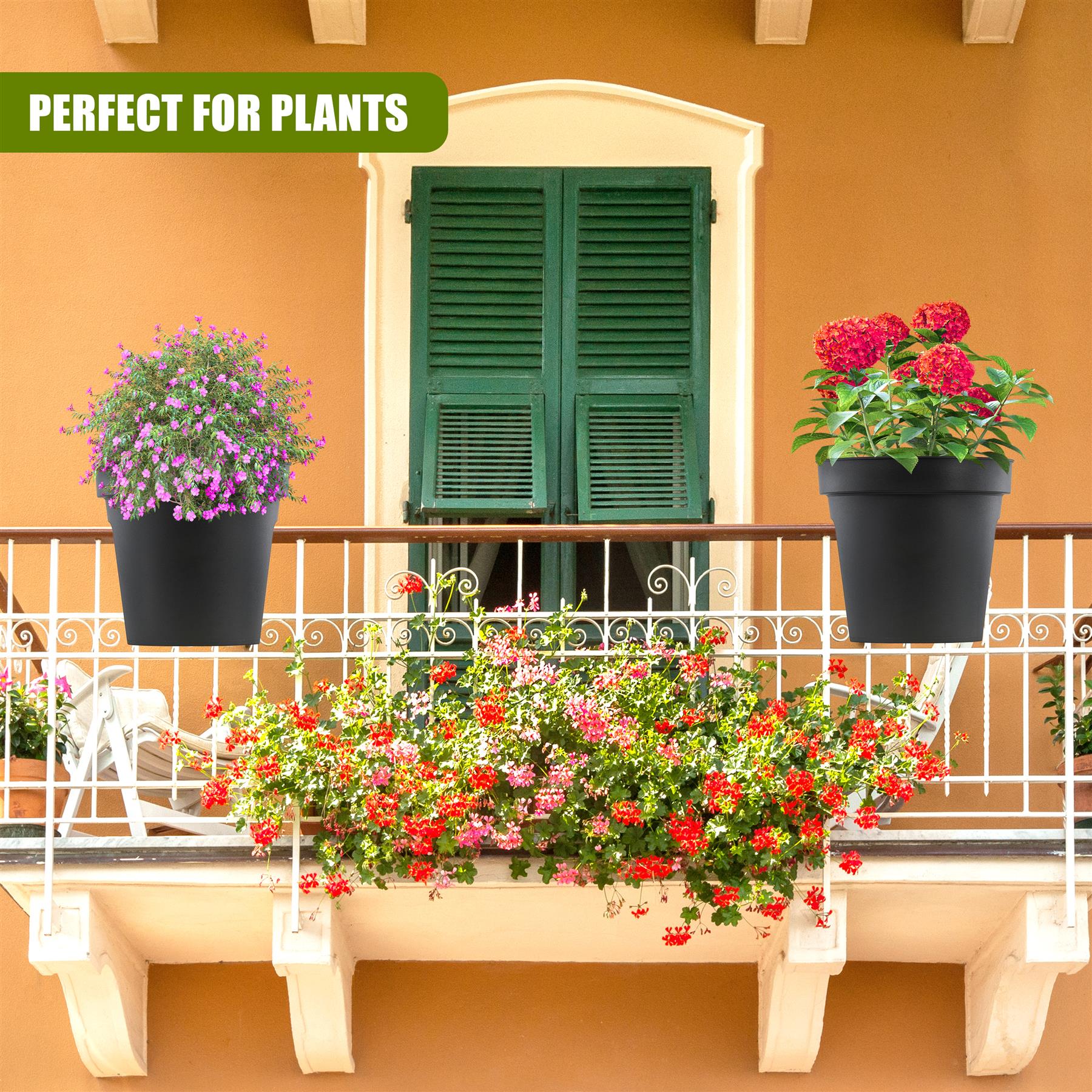 Flower Bridge Hanging Planter Round Pot by GEEZY - The Magic Toy Shop