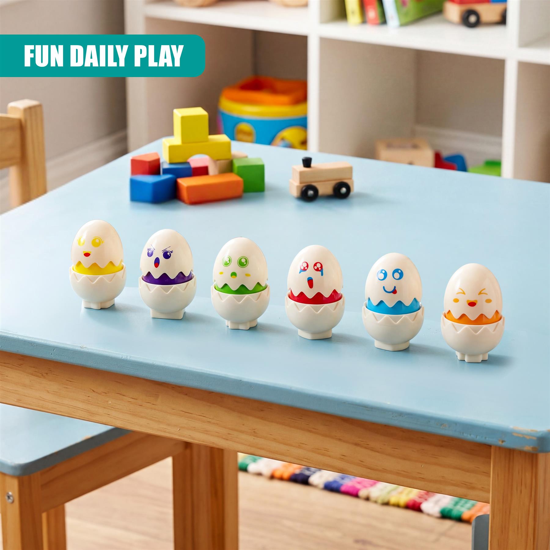Squeaky Matching Eggs