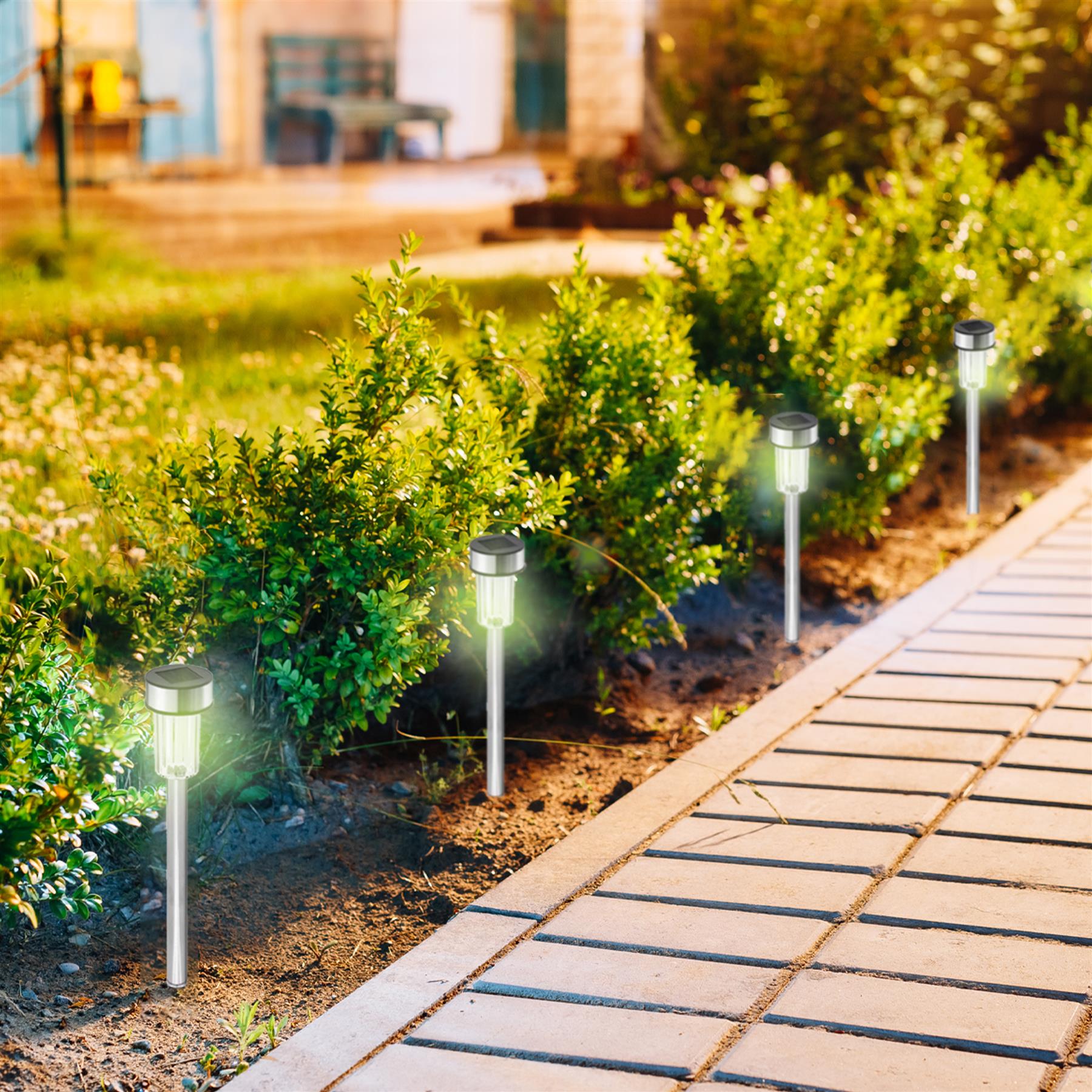 Solar Lights Outdoor Garden 10 Pieces