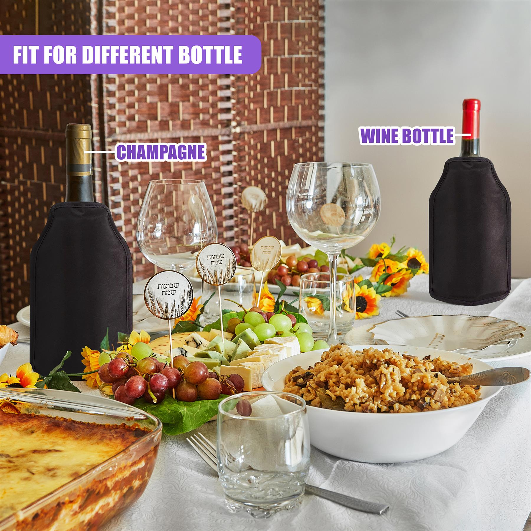 Wine Bottle Cooler Sleeve by Geezy - The Magic Toy Shop