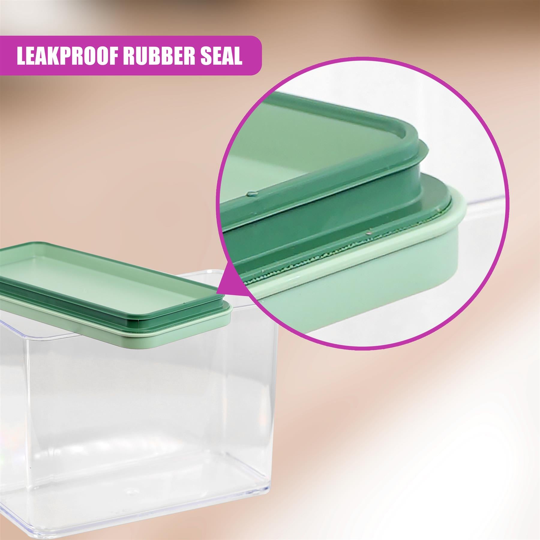 Food Storage Containers Set of 6 by GEEZY - The Magic Toy Shop