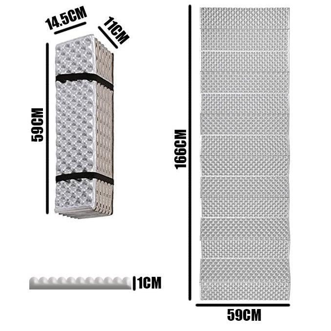 Camping Mat Foldable Lightweight Sleeping Mat by Geezy - The Magic Toy Shop