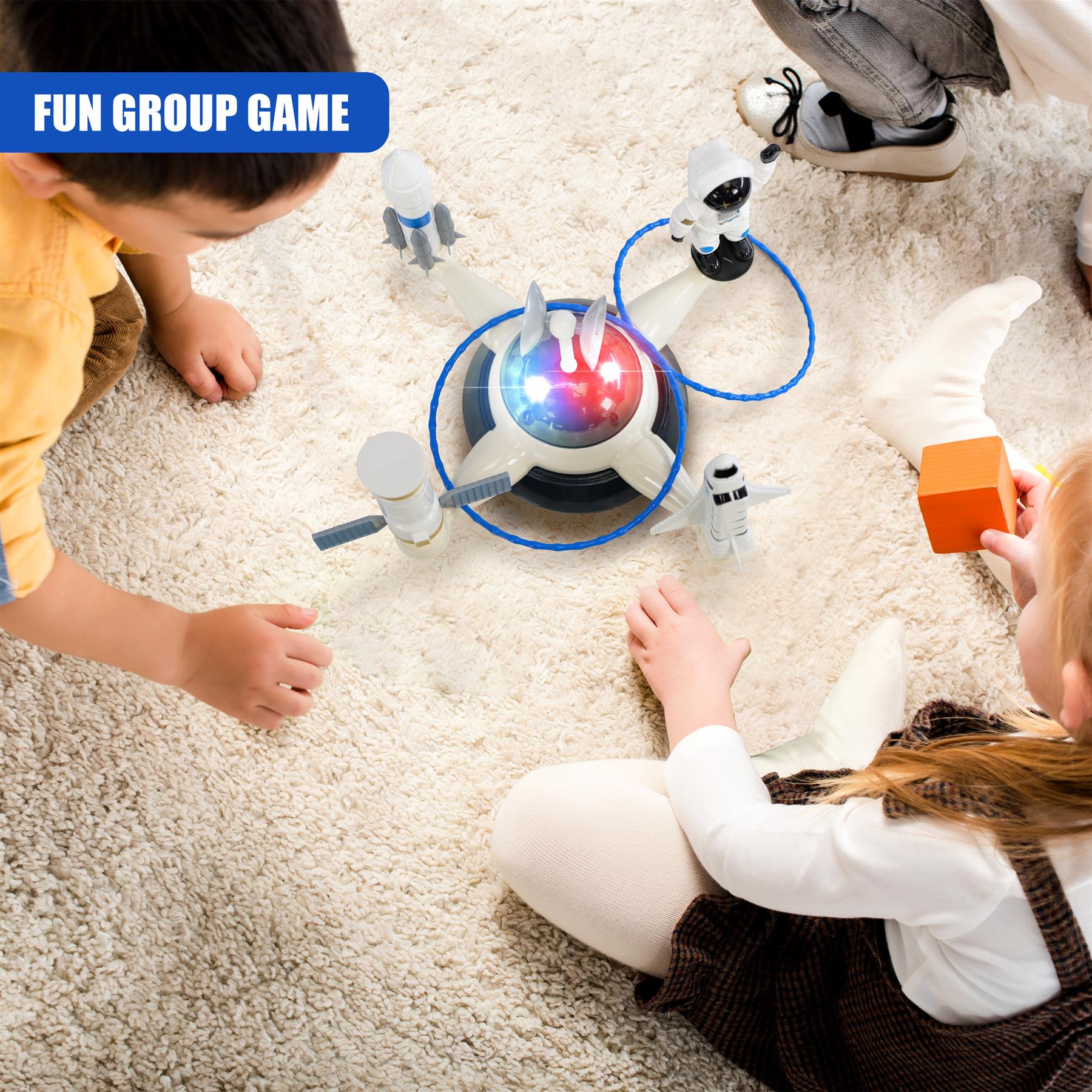Rotating Light Up Space Toy by The Magic Toy Shop - The Magic Toy Shop