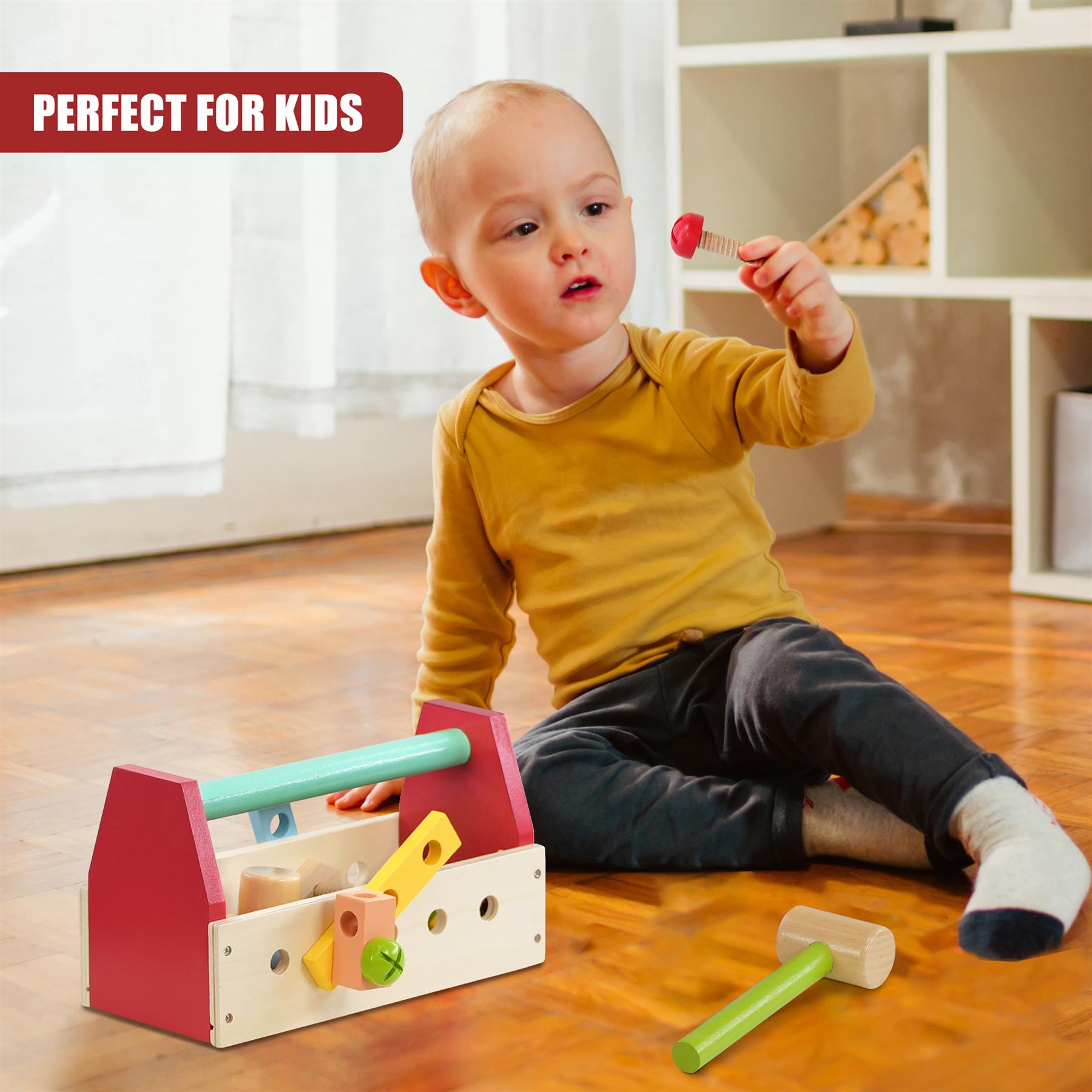 Kids Tool Set 17Pcs by The Magic Toy Shop - The Magic Toy Shop