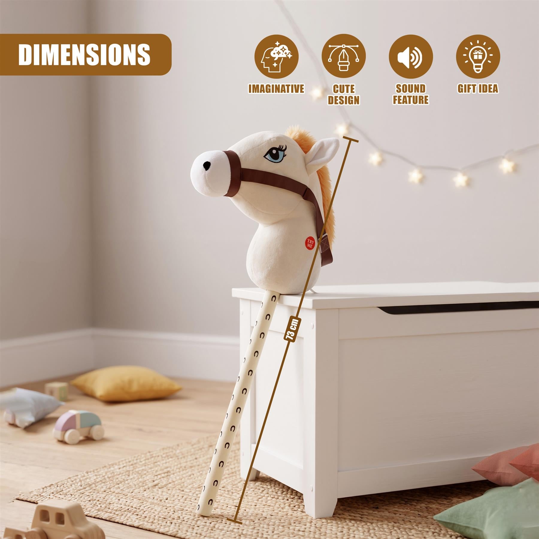 Hobby Horse - Cream
