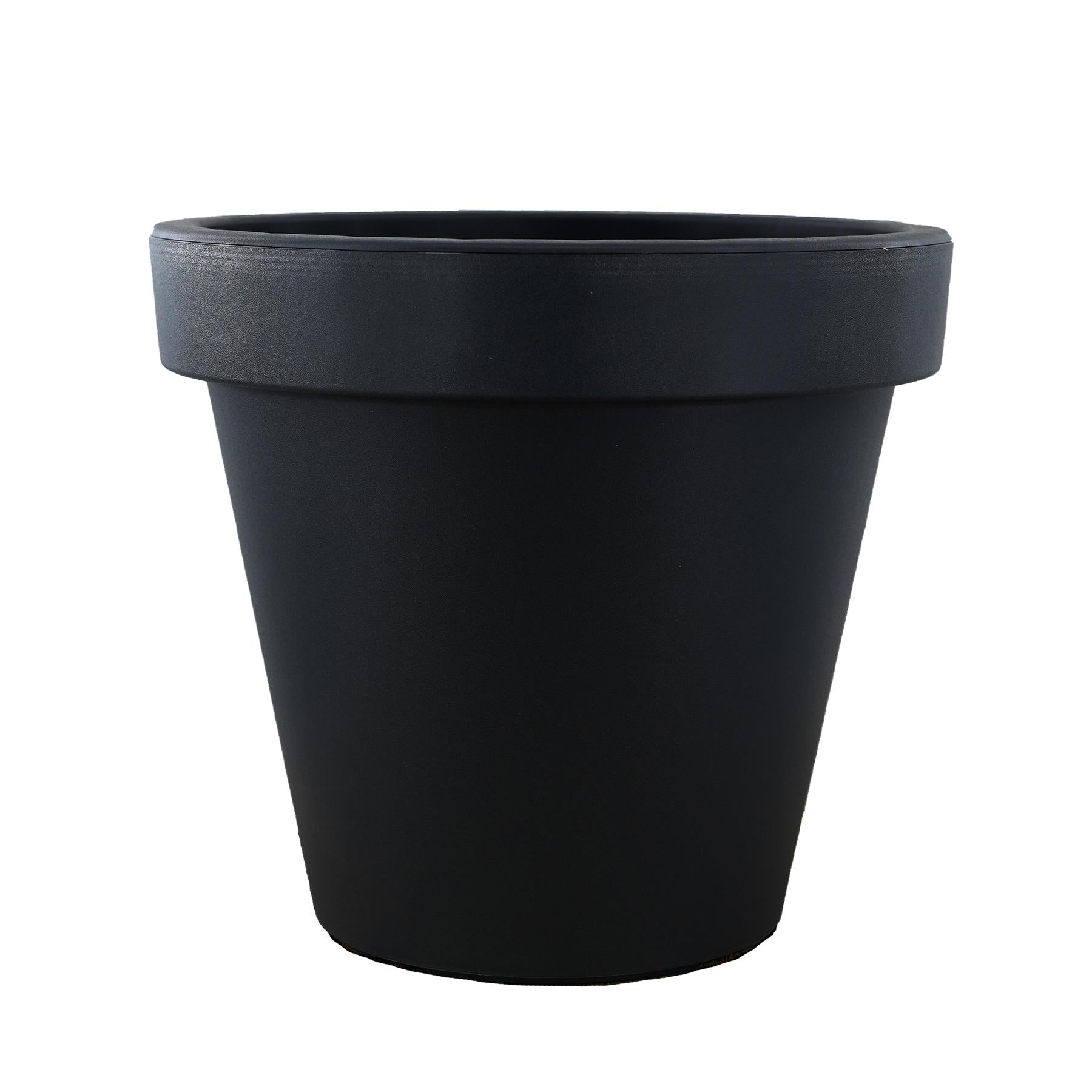 Anthracite Large Flower Pot Planter 35 x 31 cm by Geezy - The Magic Toy Shop