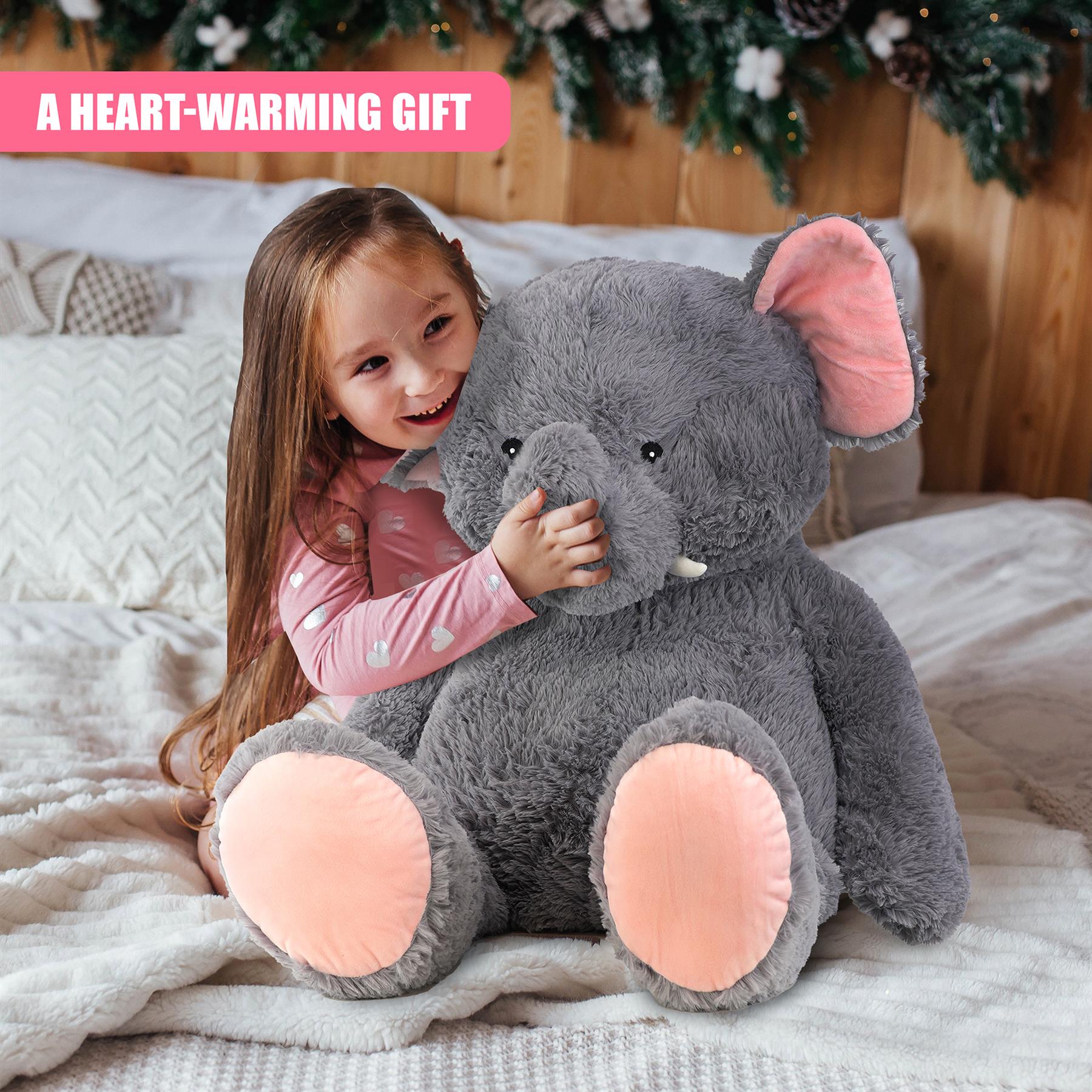 40" Jumbo Elephant Soft Toy by The Magic Toy Shop - The Magic Toy Shop