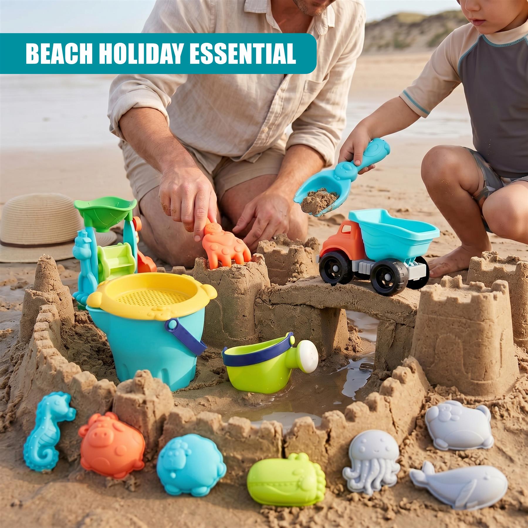 Sand Truck & Accessories Set