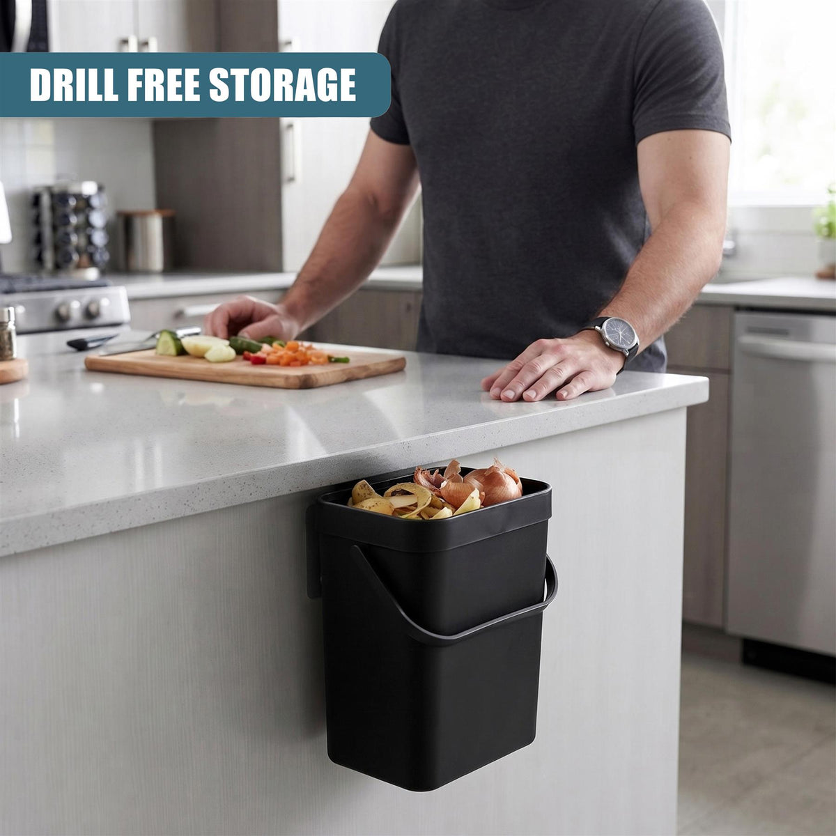 Hanging Waste Bin 3L