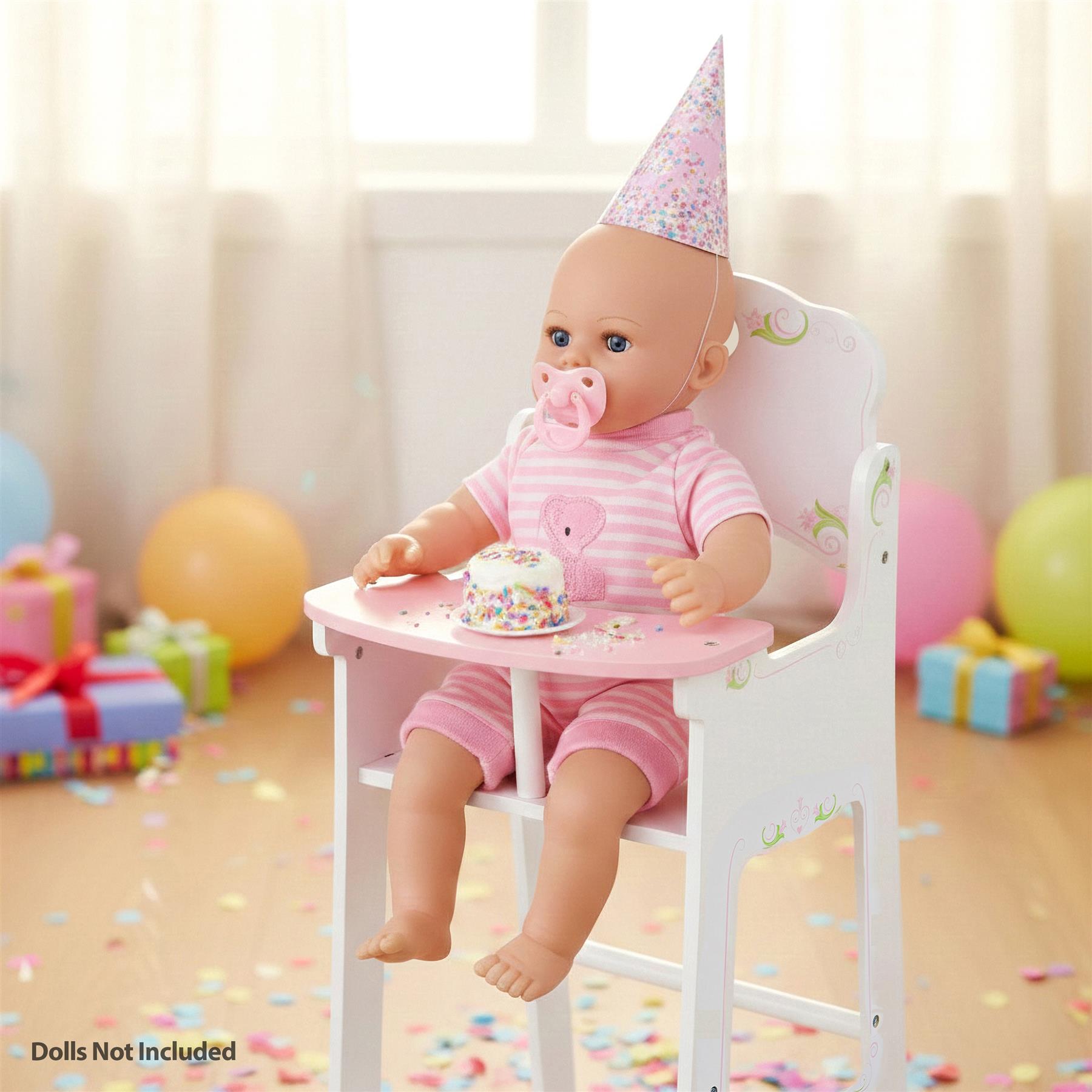 BiBi Furniture - Wooden Doll High Chair