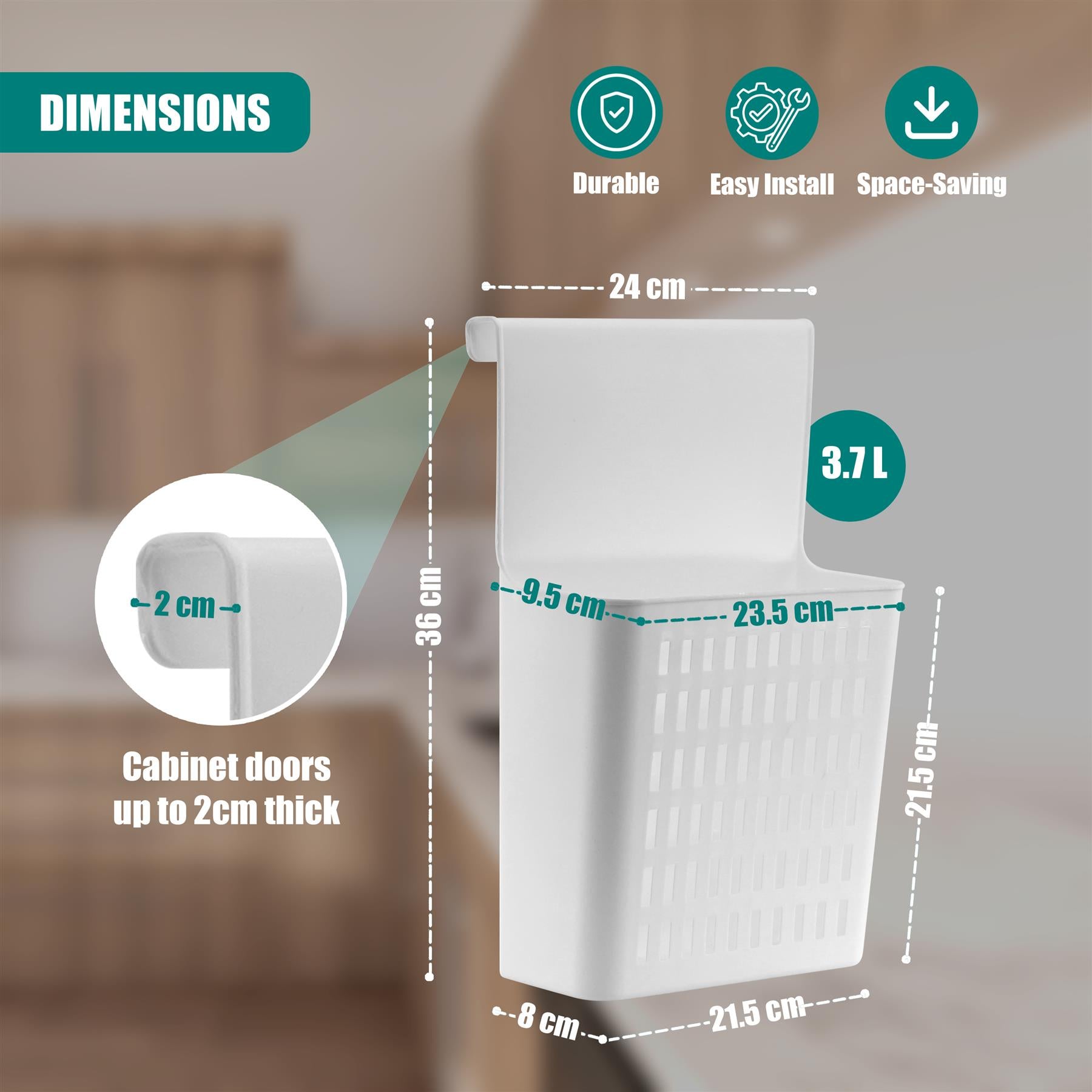 Over the Door Hanging Basket by GEEZY - The Magic Toy Shop