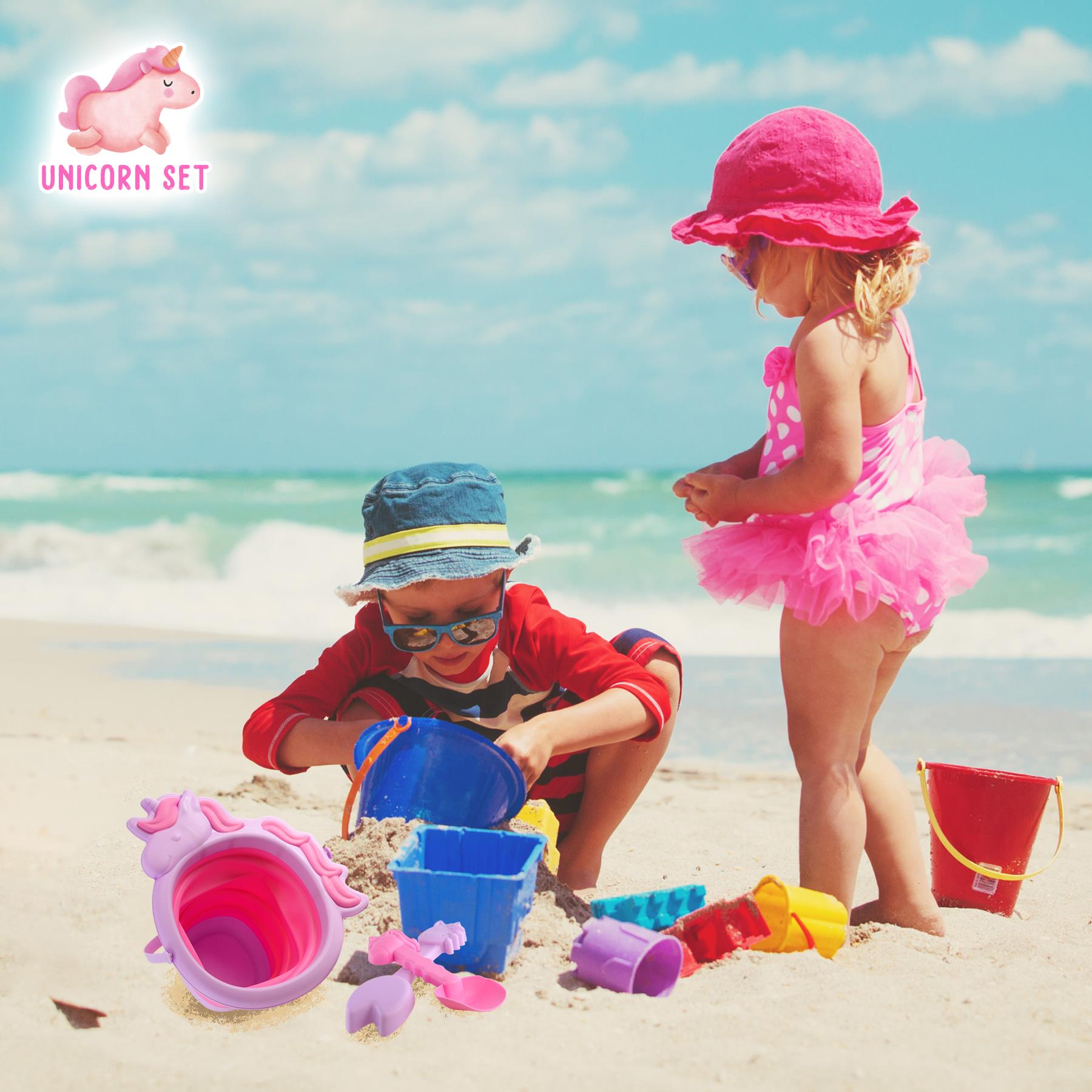 Animal Beach Bucket Set by The Magic Toy Shop - The Magic Toy Shop