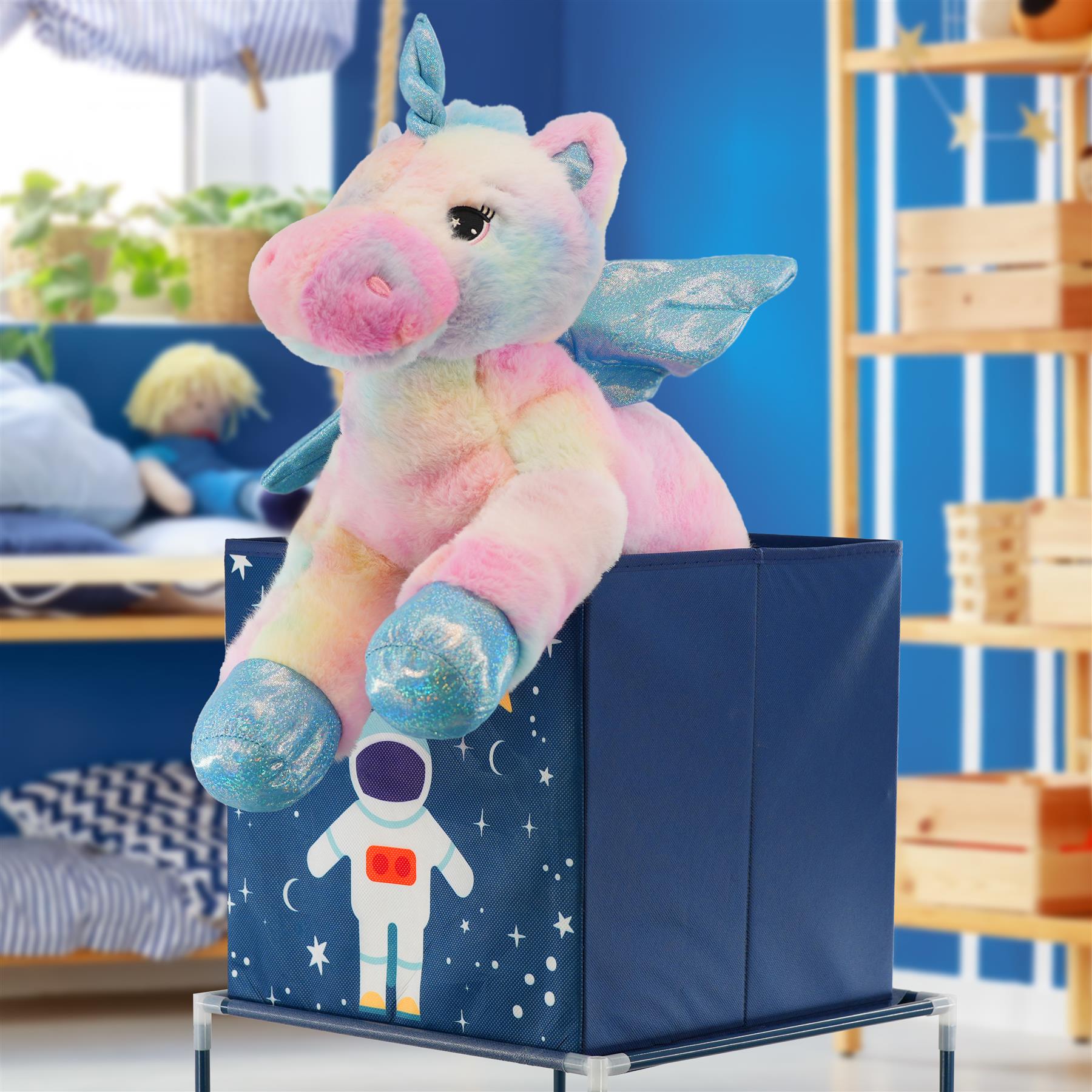 Kids Storage Cube Units, Space Theme