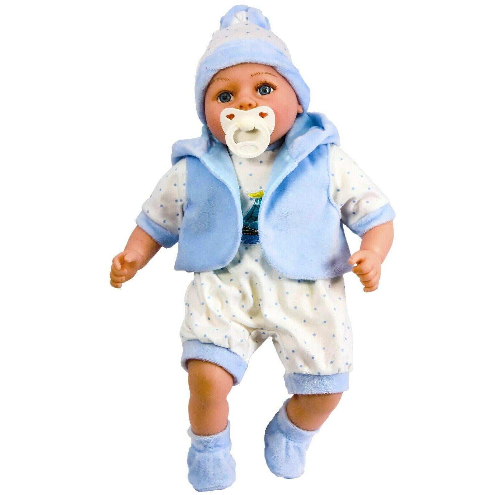 BiBi Outfits - Set of Two Clothes (Stripy Red & Blue) (45 cm / 18") by BiBi Doll - The Magic Toy Shop