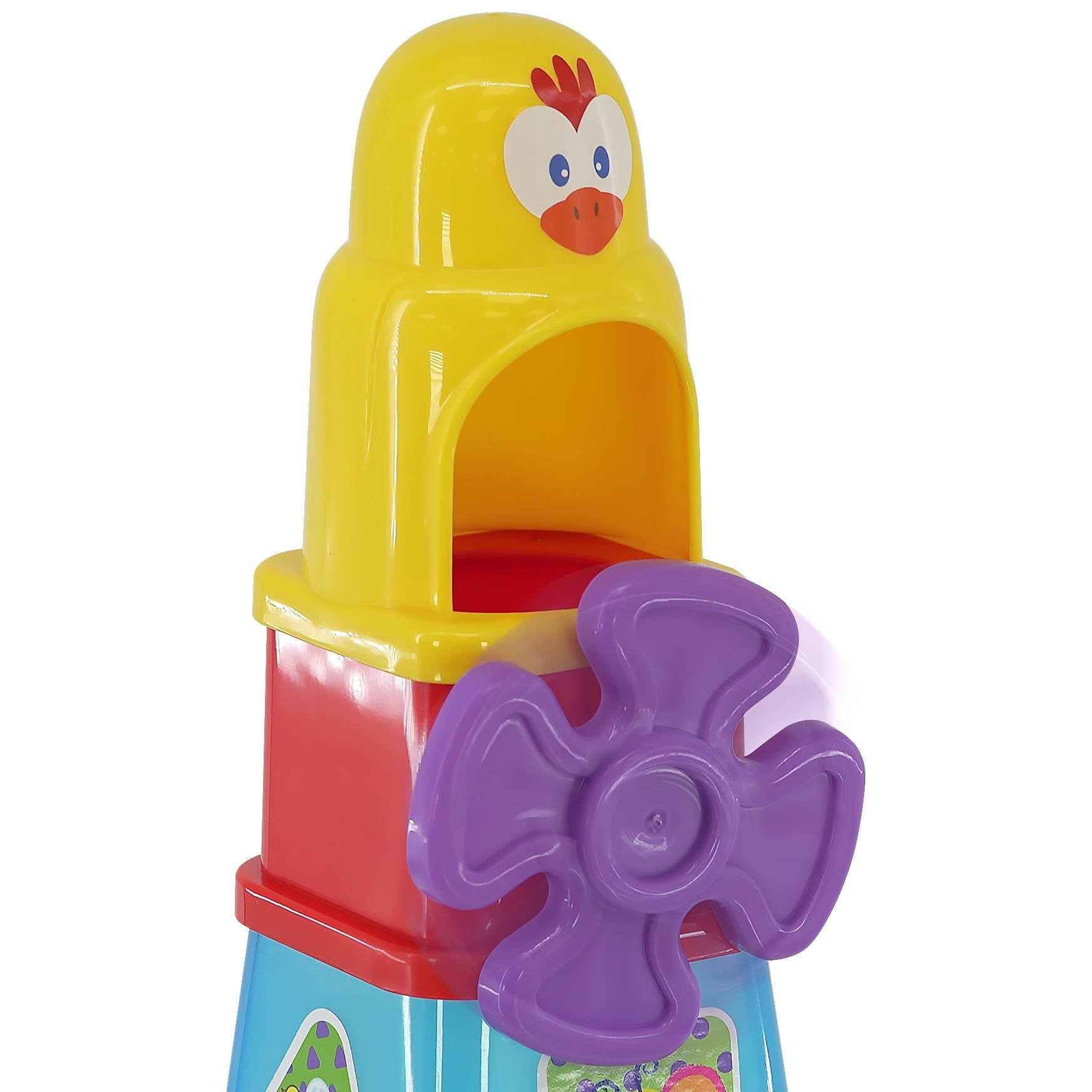 Stacking Nesting Cups Blocks - Happy Farmyard Spin by The Magic Toy Shop - The Magic Toy Shop