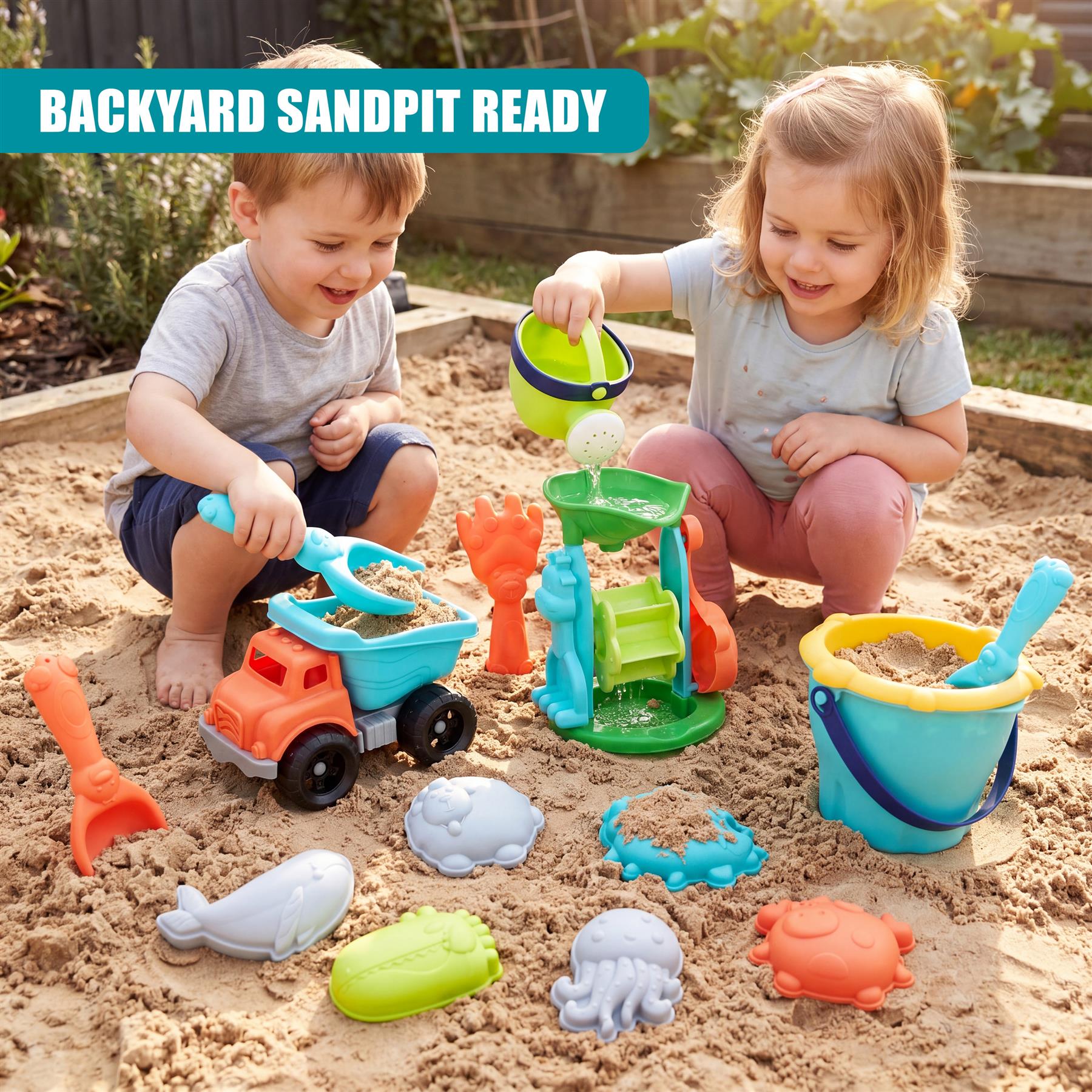 Sand Truck & Accessories Set