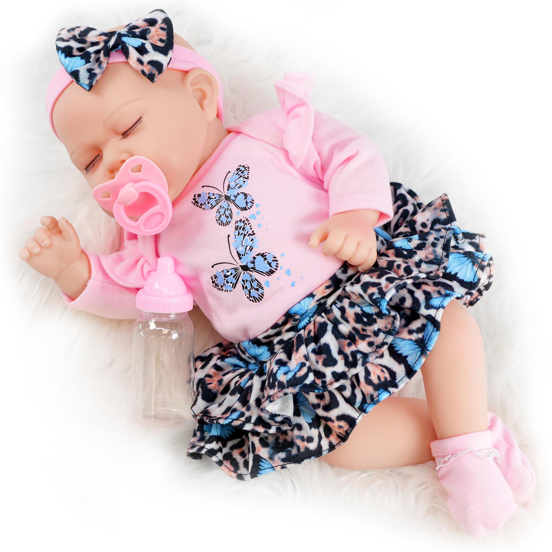 BiBi Reborn Doll Sleeping Girl "Bella" (43 cm / 17") by BiBi Doll - The Magic Toy Shop
