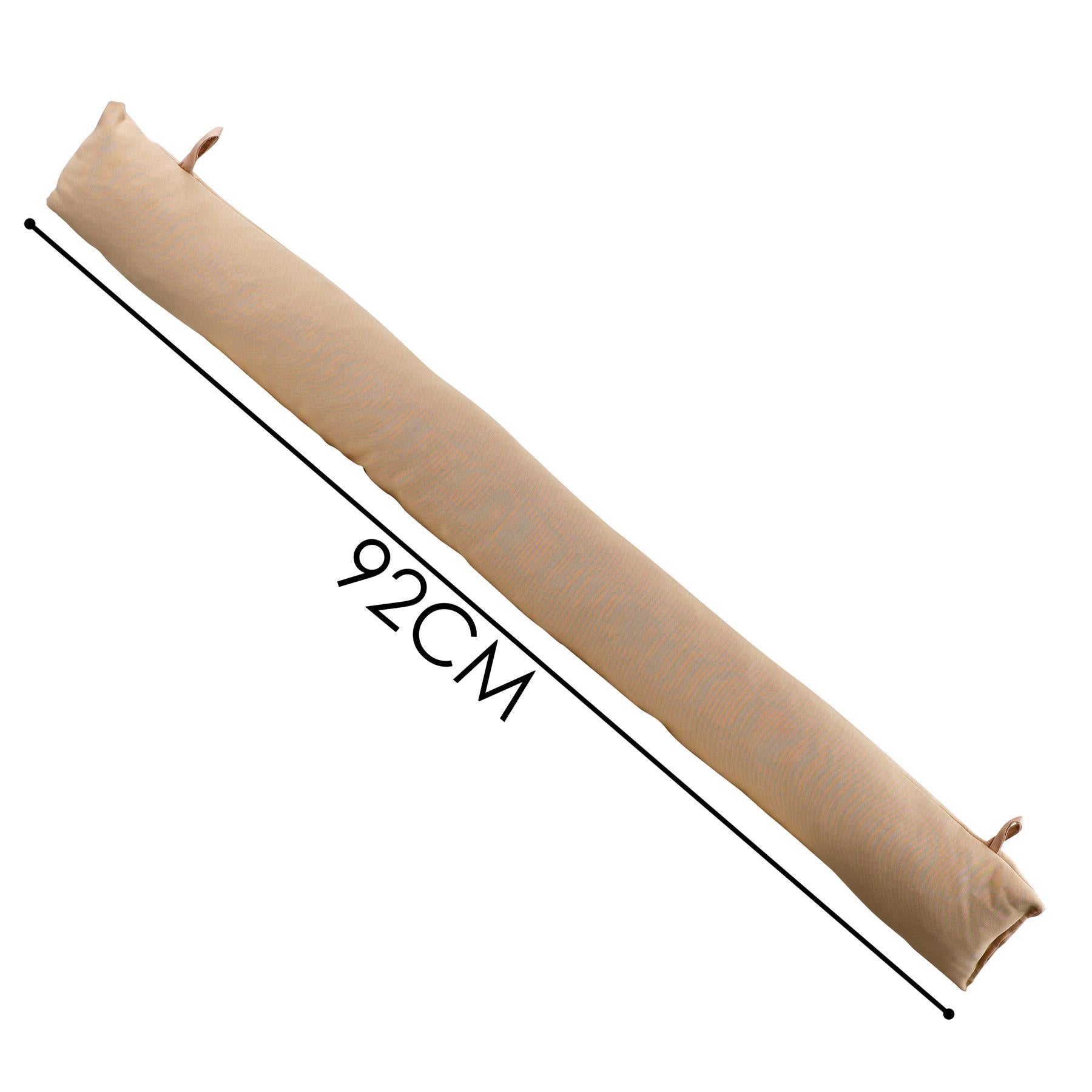 Plain Fabric Beige Draught Excluder by GEEZY - The Magic Toy Shop