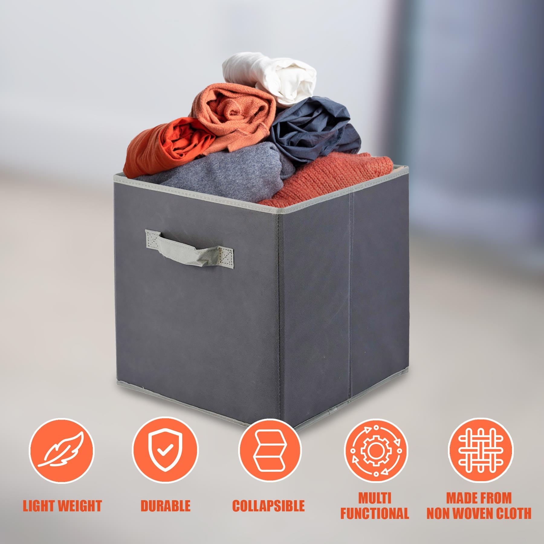 Foldable Square Canvas Storage by GEEZY - The Magic Toy Shop