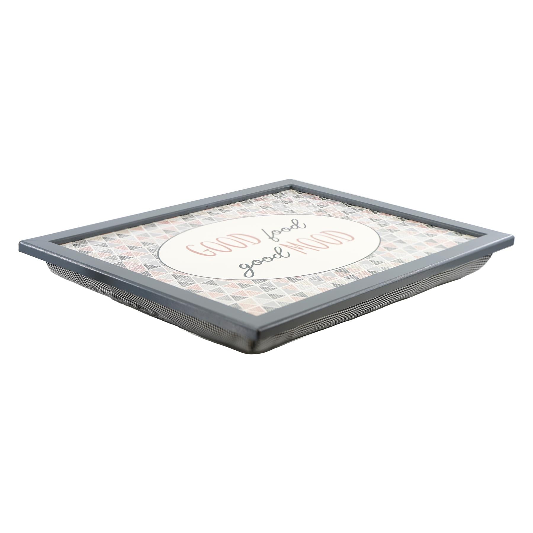 Good Food Good Mood Lap Tray With Bean Bag Cushion by Geezy - The Magic Toy Shop