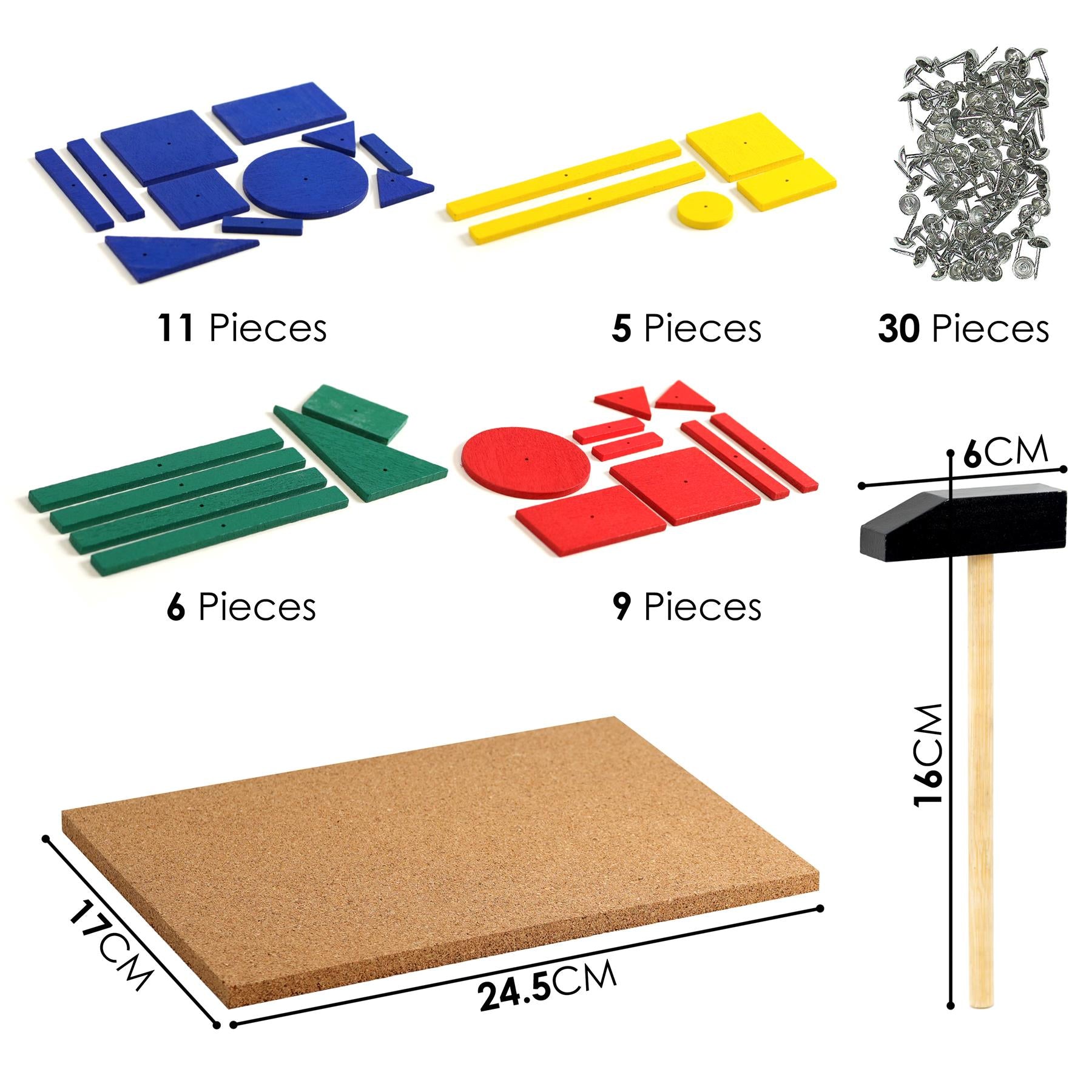 Hammer and Nail Tap Art Set by The Magic Toy Shop - The Magic Toy Shop