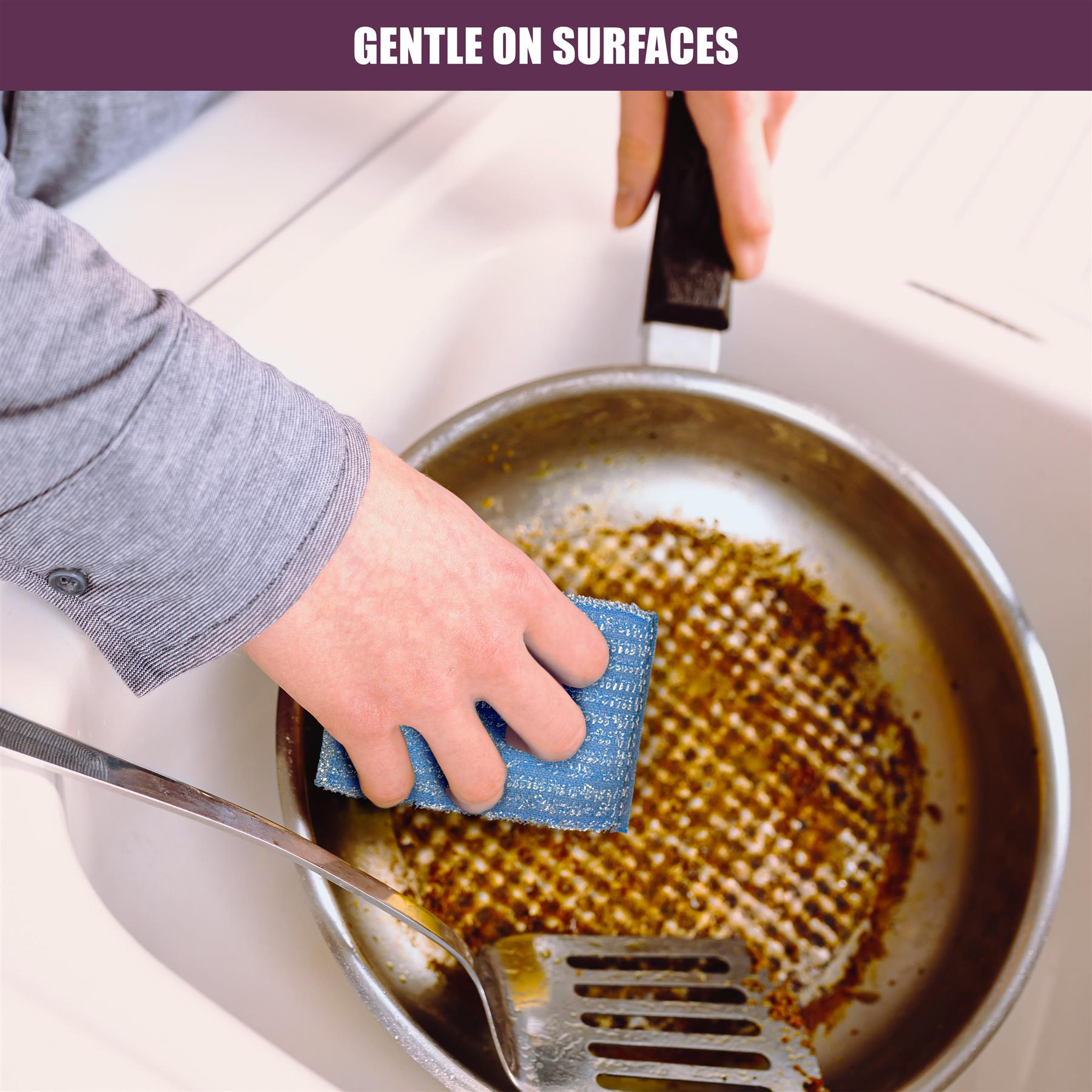 Kitchen Scourers and Sponges Cleaning Set of 11 Pieces by GEEZY - The Magic Toy Shop