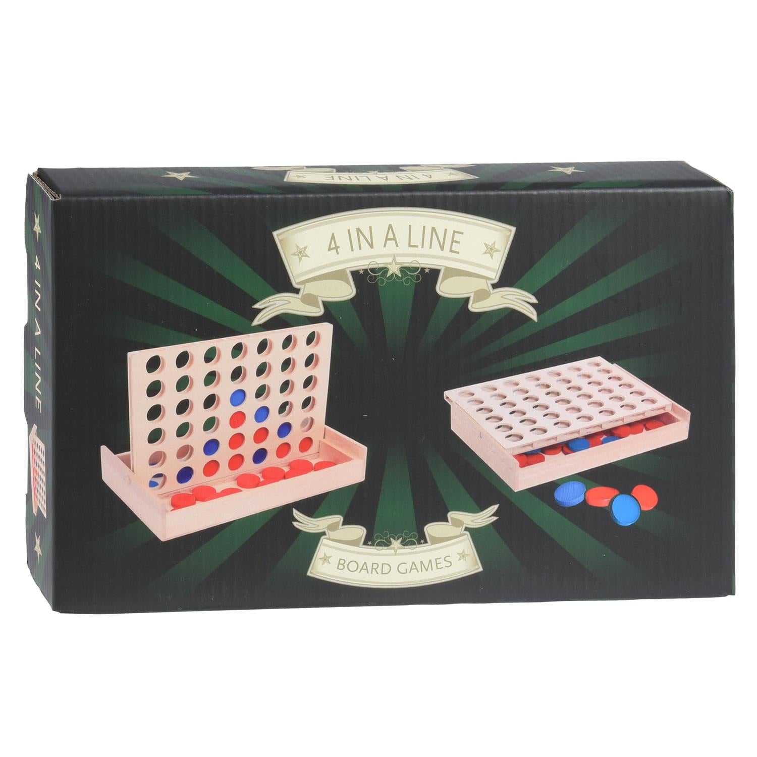4 in a Row Traditional Wooden Game by The Magic Toy Shop - The Magic Toy Shop