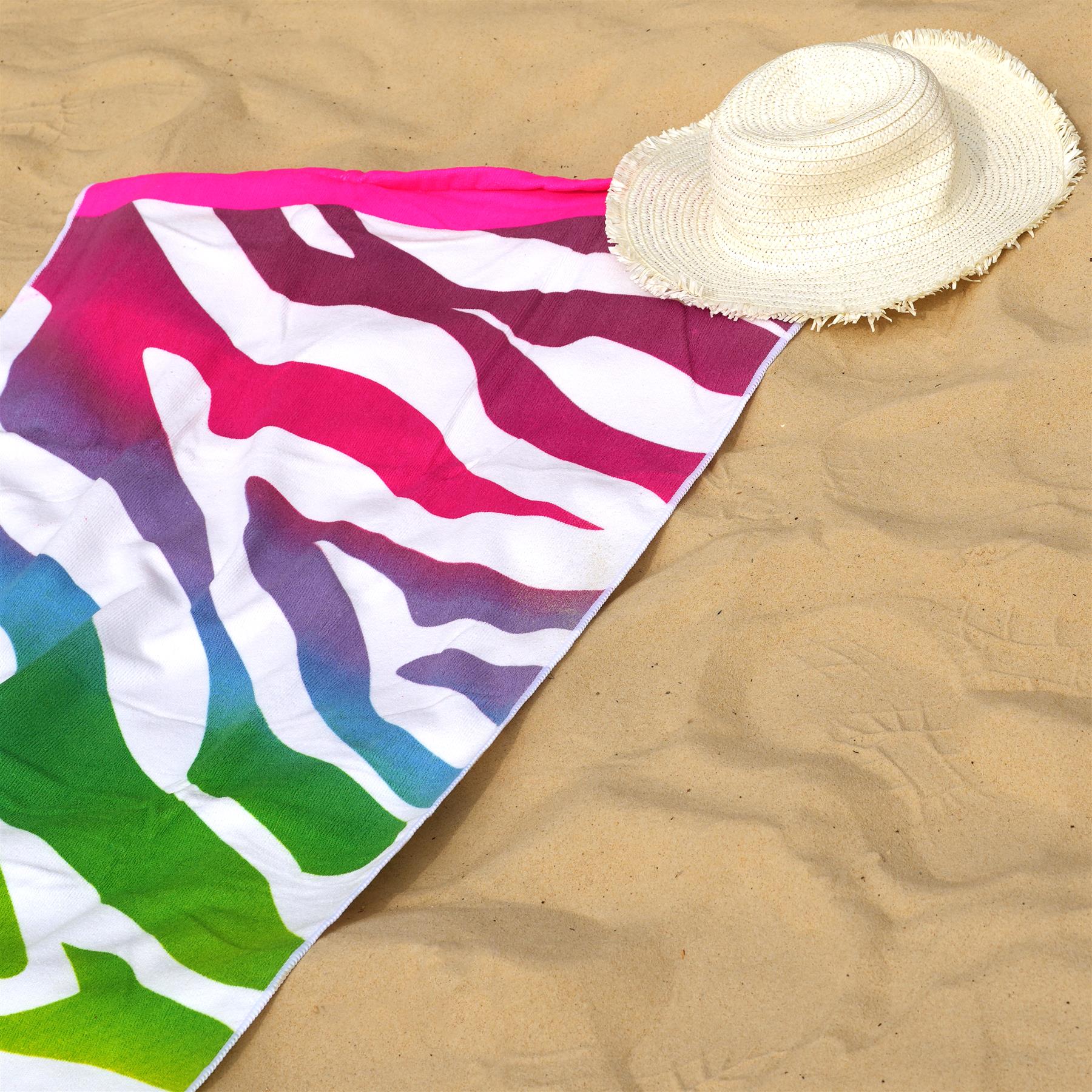 Beach Bath Towel Hawaii Design Microfibre Towel by GEEZY - The Magic Toy Shop