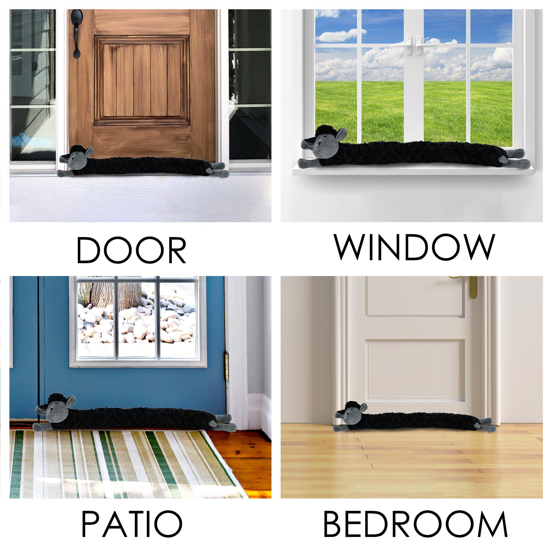 Novelty Black Sheep Excluder by The Magic Toy Shop - The Magic Toy Shop