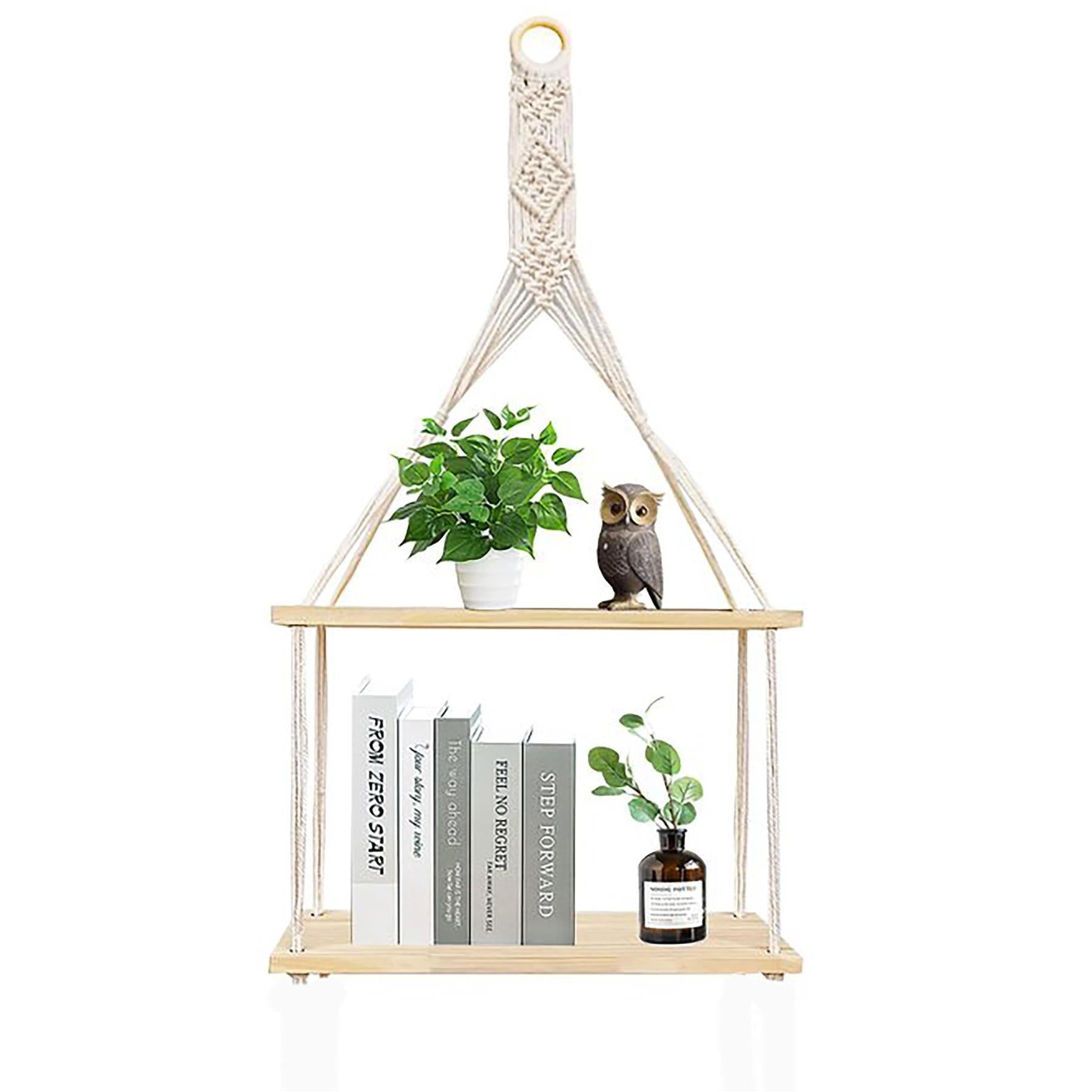 Hanging Boho Chic Floating Shelf by Geezy - The Magic Toy Shop