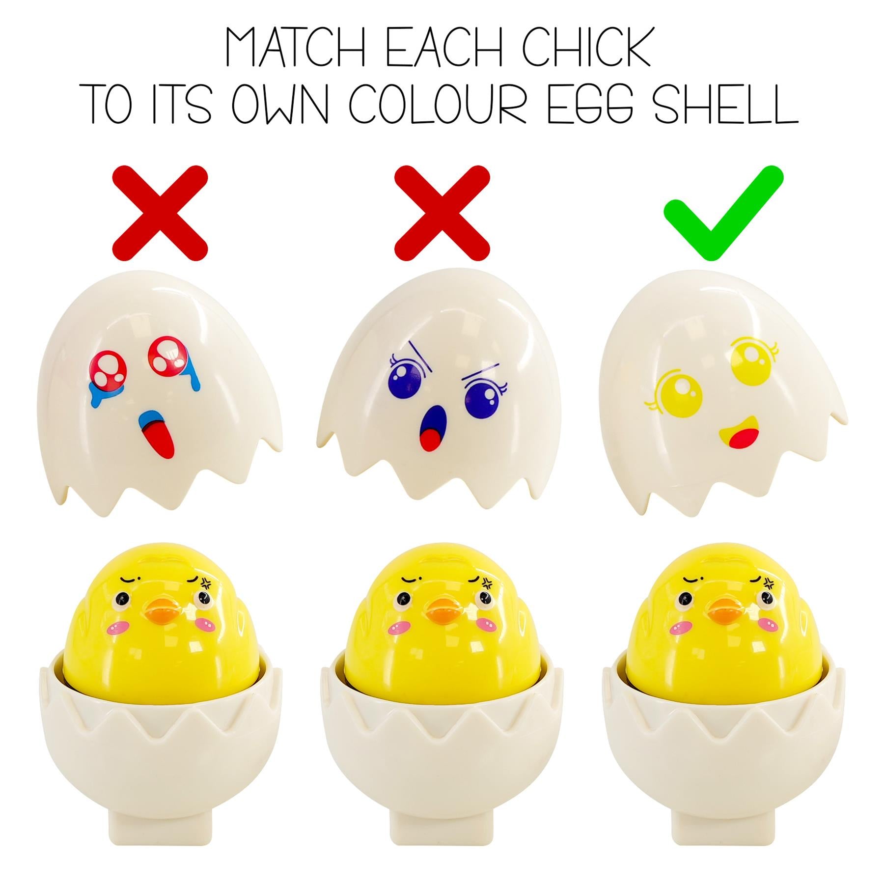 Hide n Squeak Matching Eggs Color & Shape Sorter by The Magic Toy Shop - The Magic Toy Shop