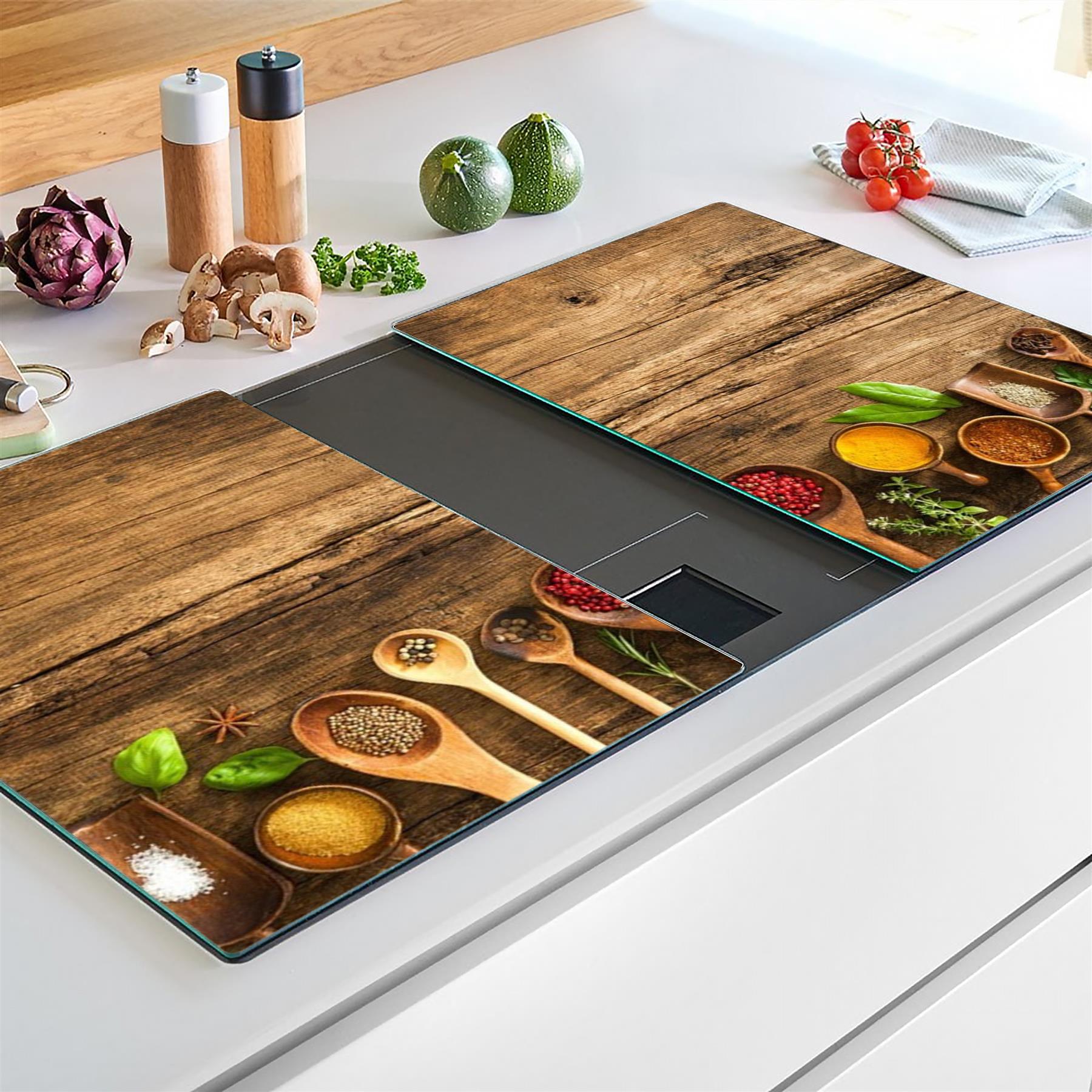 Glass Cutting Boards with Spice Design by Geezy - The Magic Toy Shop