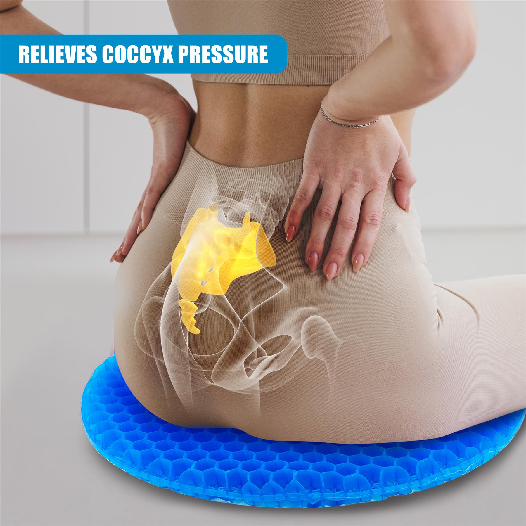 Orthopaedic Gel Seat Pillow by GEEZY - The Magic Toy Shop