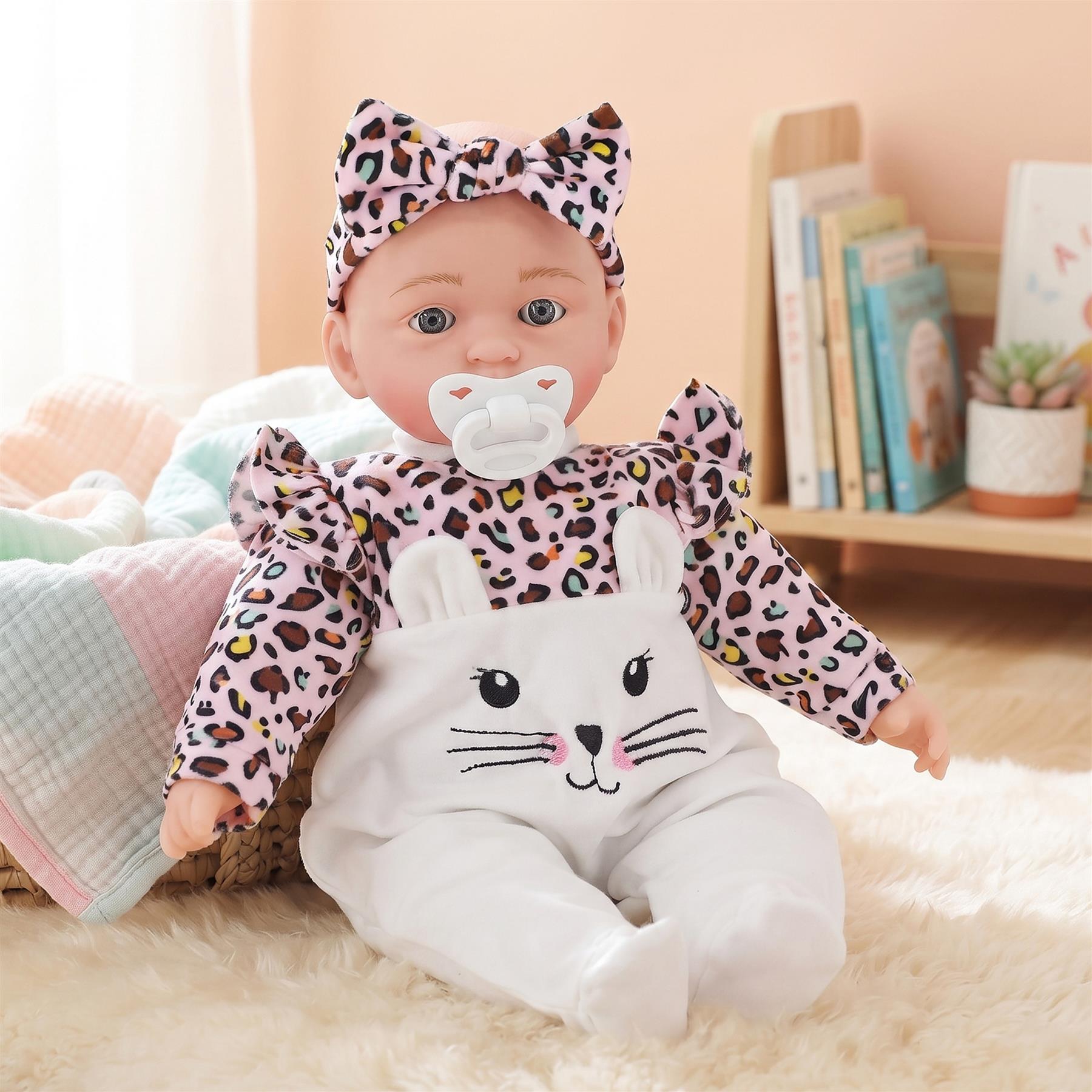 BiBi Kitten Sleeping Doll (40 cm / 16'')