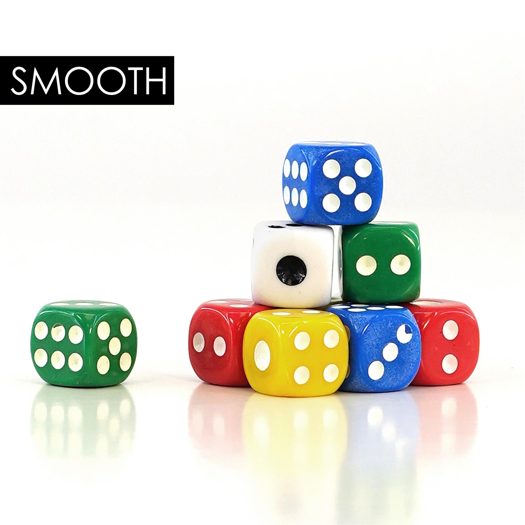 Six Sided Dice Set (D6) Set of 10 by The Magic Toy Shop - The Magic Toy Shop