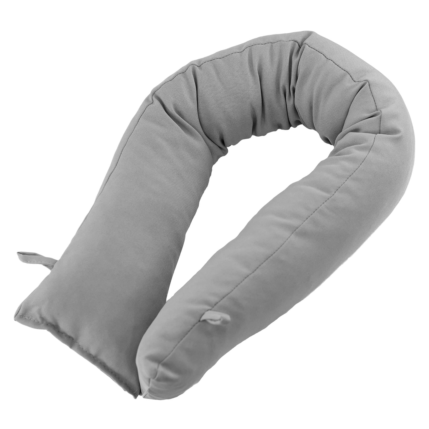 Plain Fabric Grey Draught Excluder by GEEZY - The Magic Toy Shop