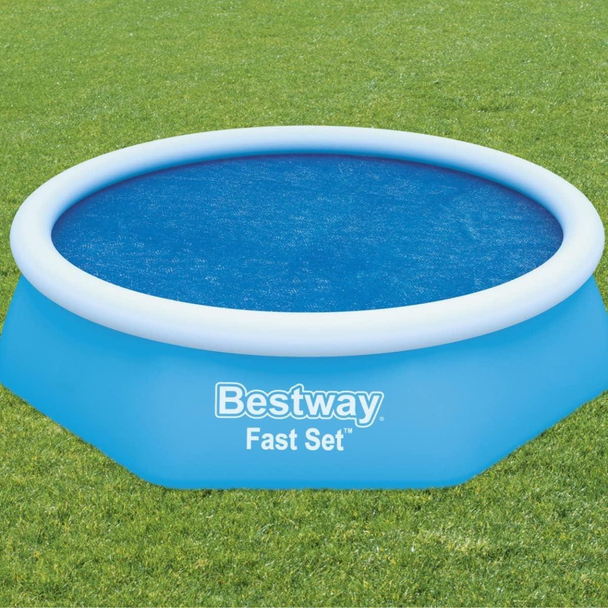 Bestway Round Solar Swimming Pool Cover 8 ft by Bestway - The Magic Toy Shop