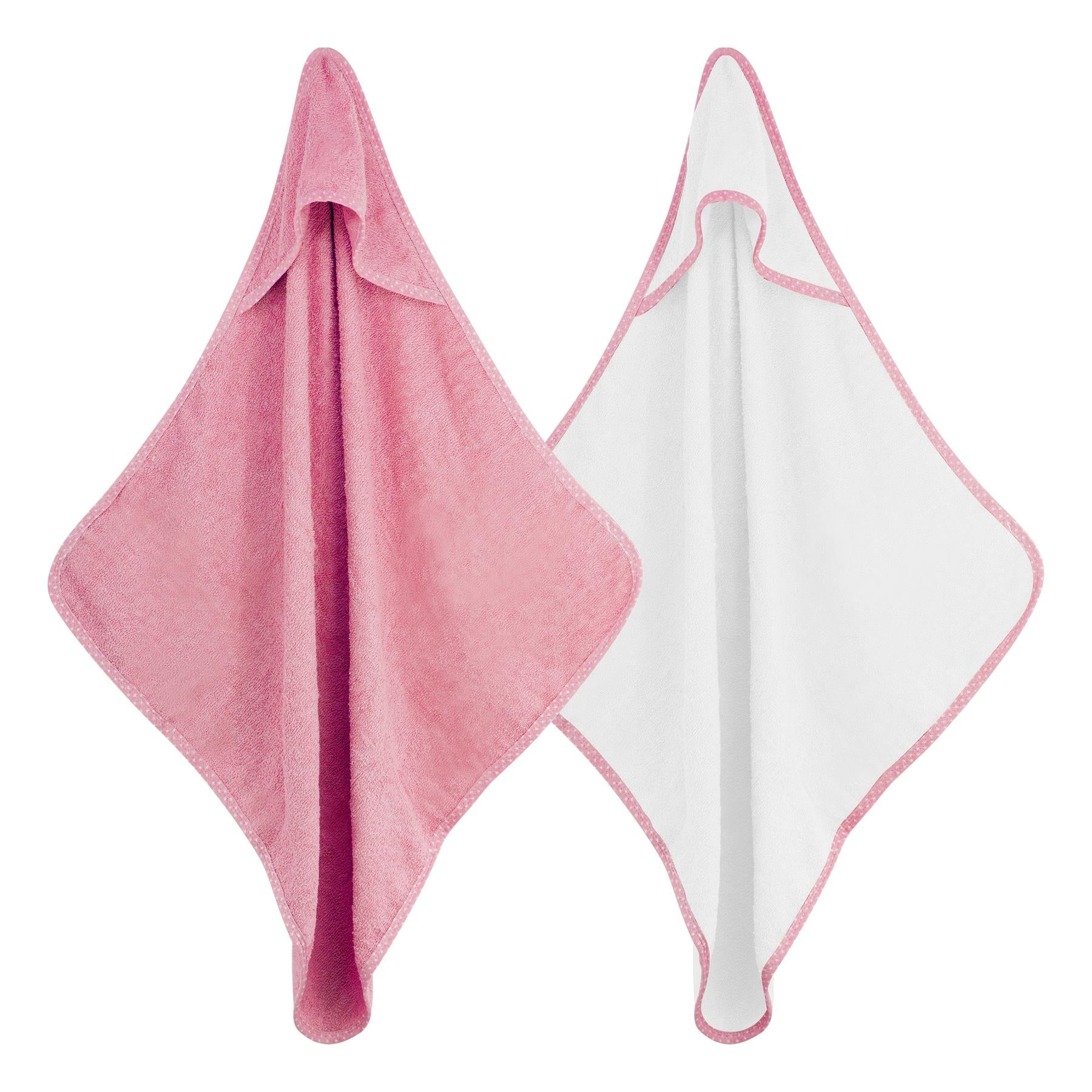 Pack of 2 Hooded Baby Bath Towels