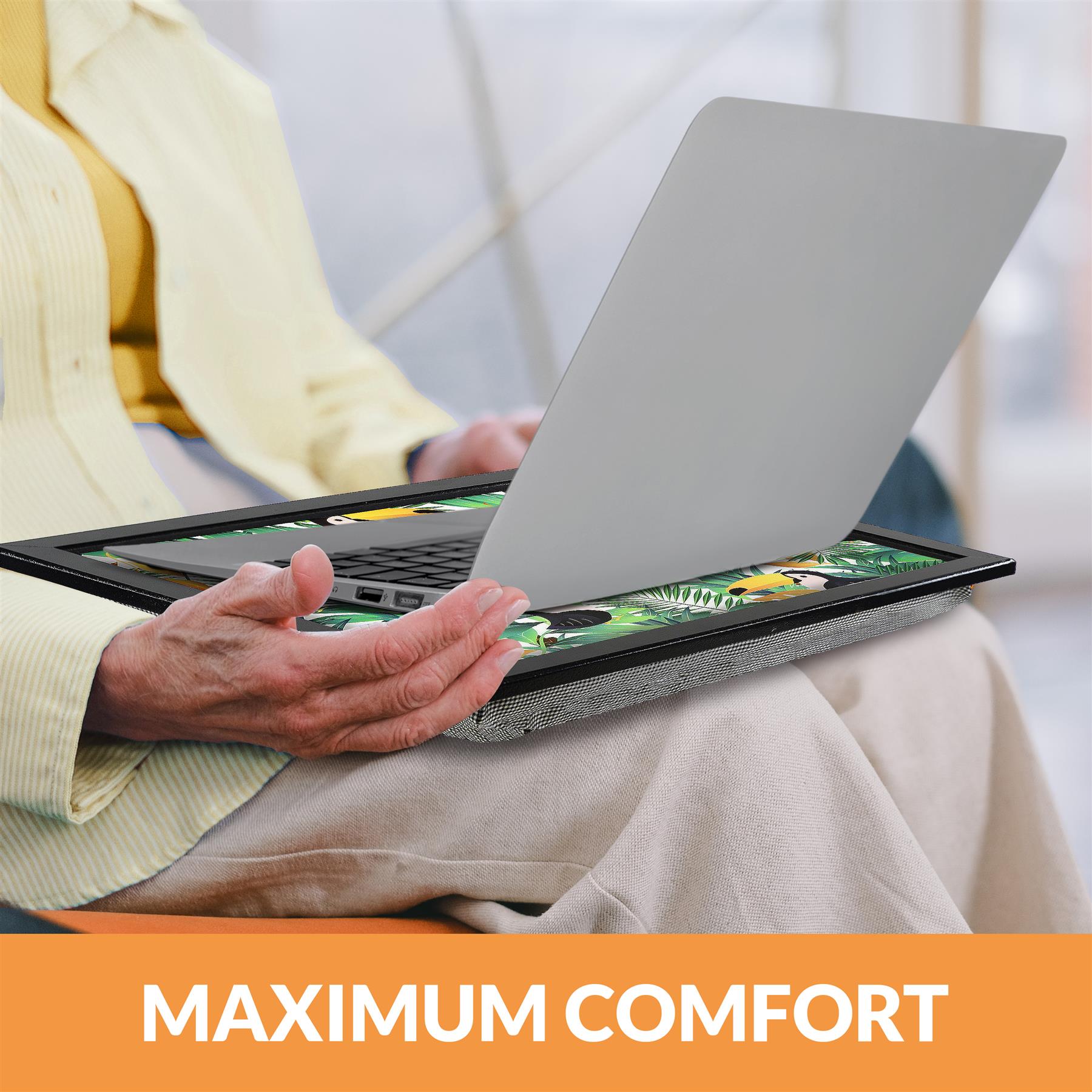 Tropical Lap Tray With Bean Bag Cushion by Geezy - The Magic Toy Shop