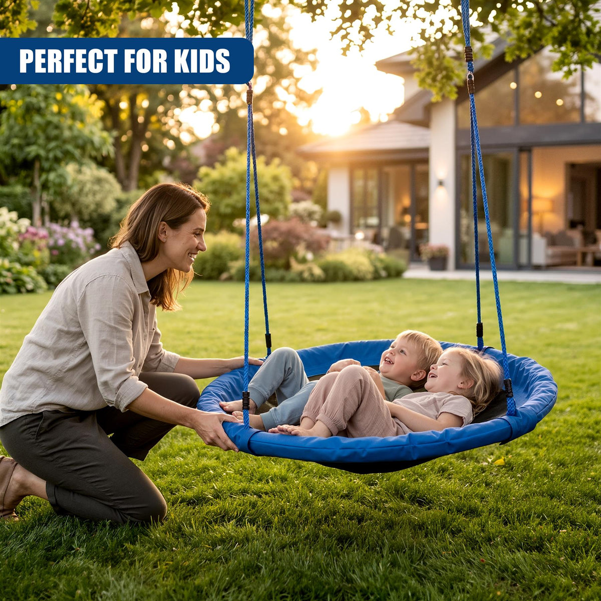 Large Nest Swing for 2 kids