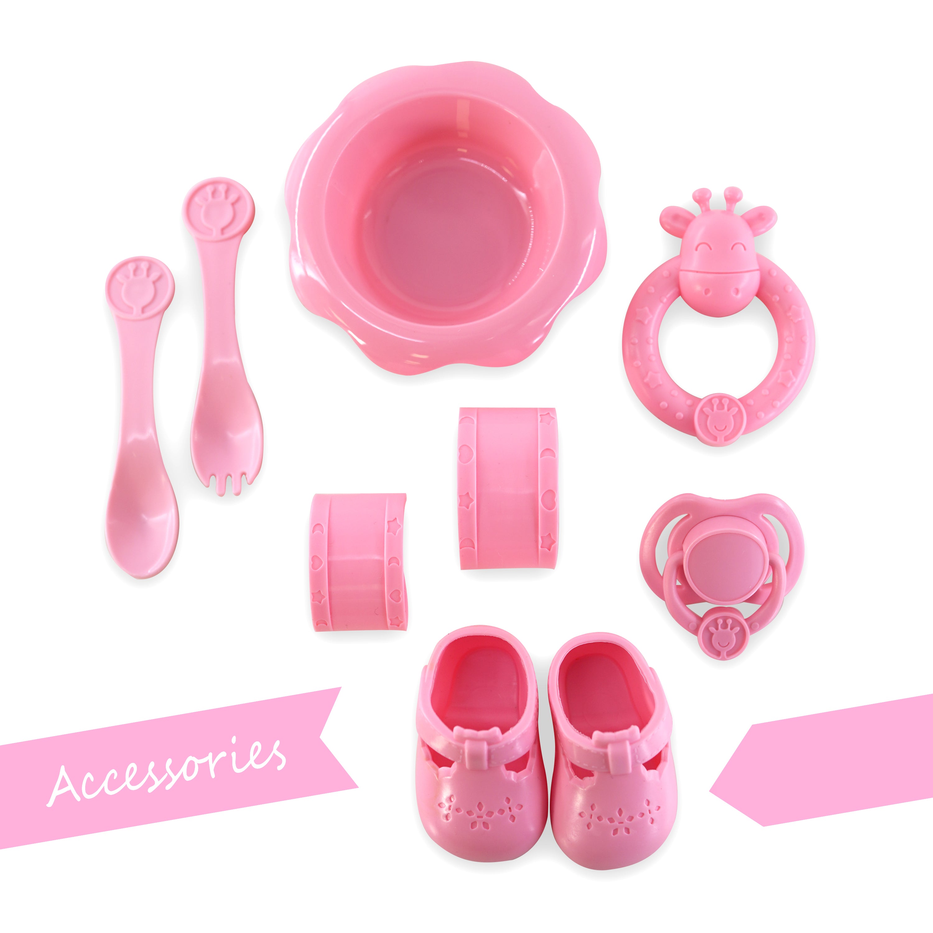 BiBi Doll Newborn Girl & Accessories (35 cm / 14") by The Magic Toy Shop - The Magic Toy Shop