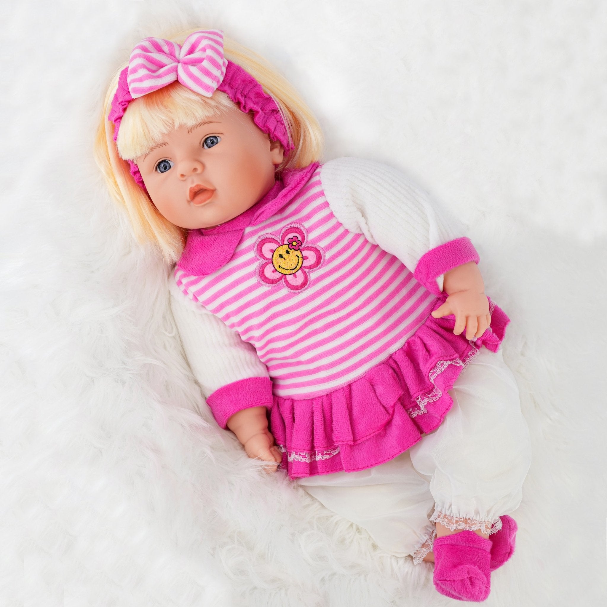 BiBI Chubby Baby Girl Doll (60 cm / 24") by BiBi Doll - The Magic Toy Shop