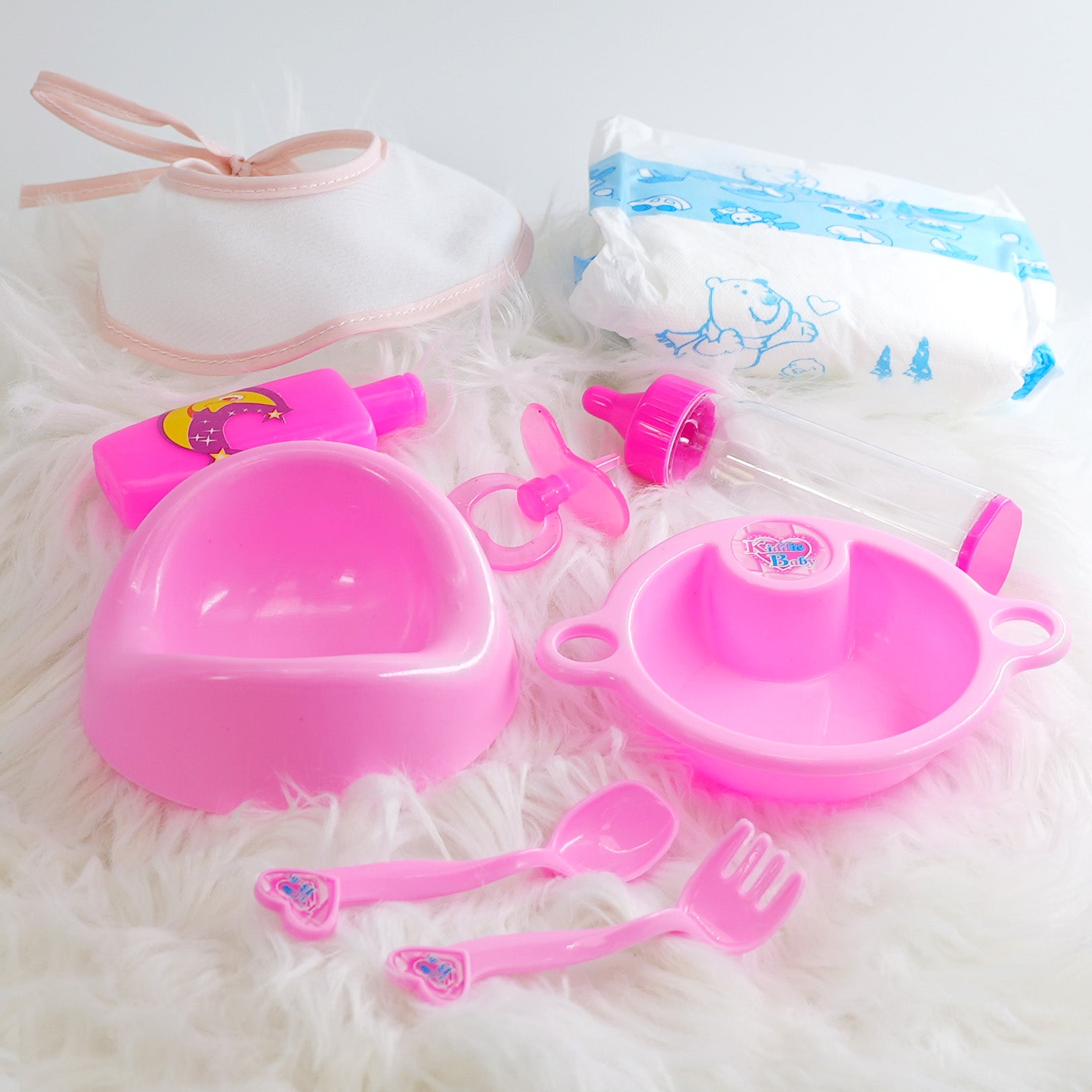 9 Piece Baby Dolls Accessories Set by BiBi Doll - The Magic Toy Shop