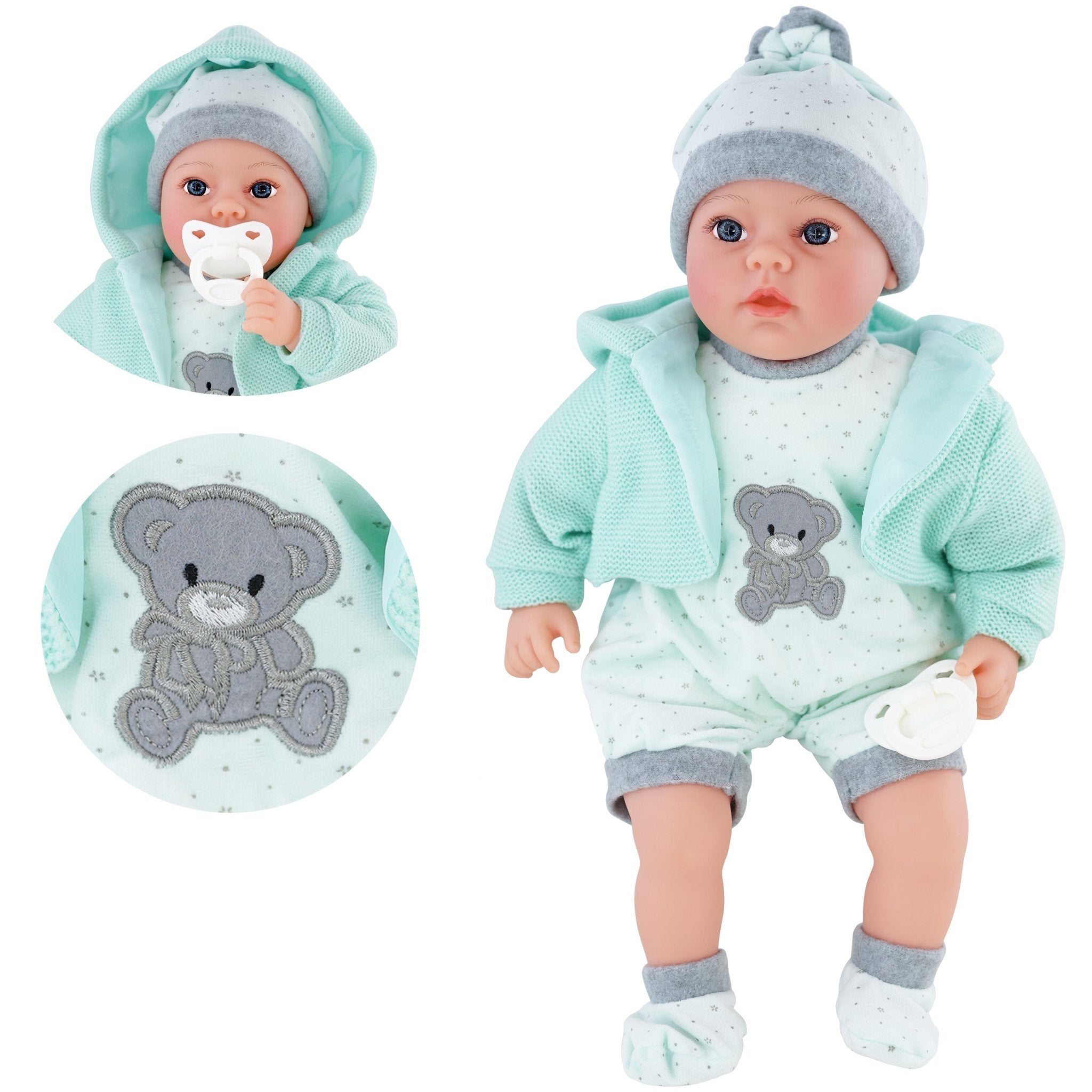 BiBi Baby Doll - Mint (45 cm / 18") by BiBi Doll - The Magic Toy Shop