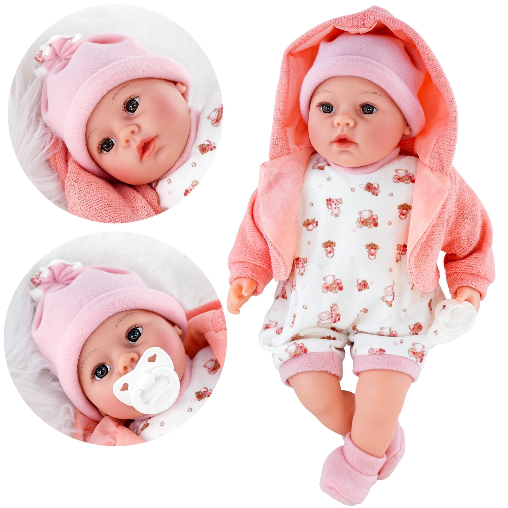 BiBi Baby Doll - Peach (45 cm / 18") by BiBi Doll - The Magic Toy Shop
